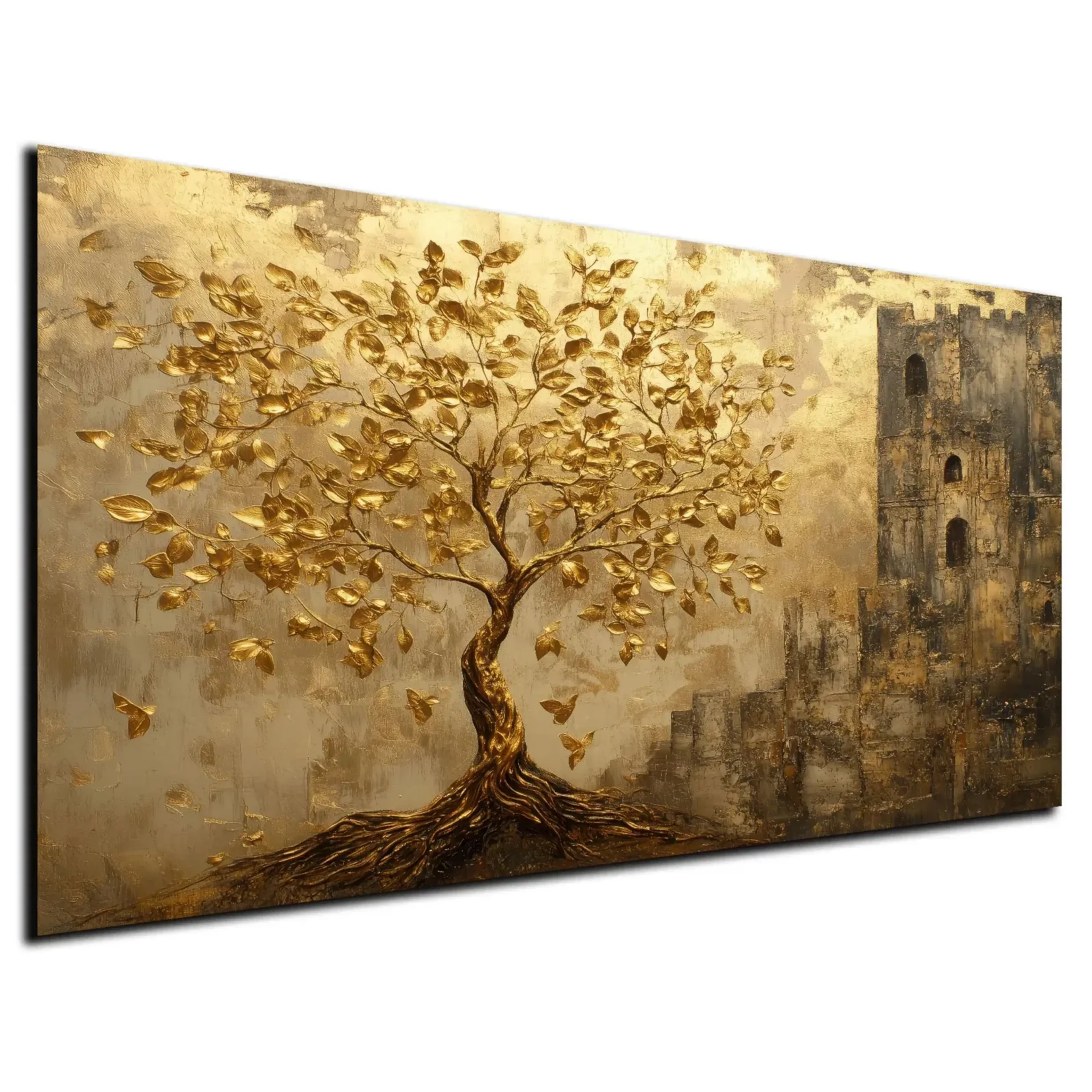 Baum mit goldenen Blättern – Ansicht 5