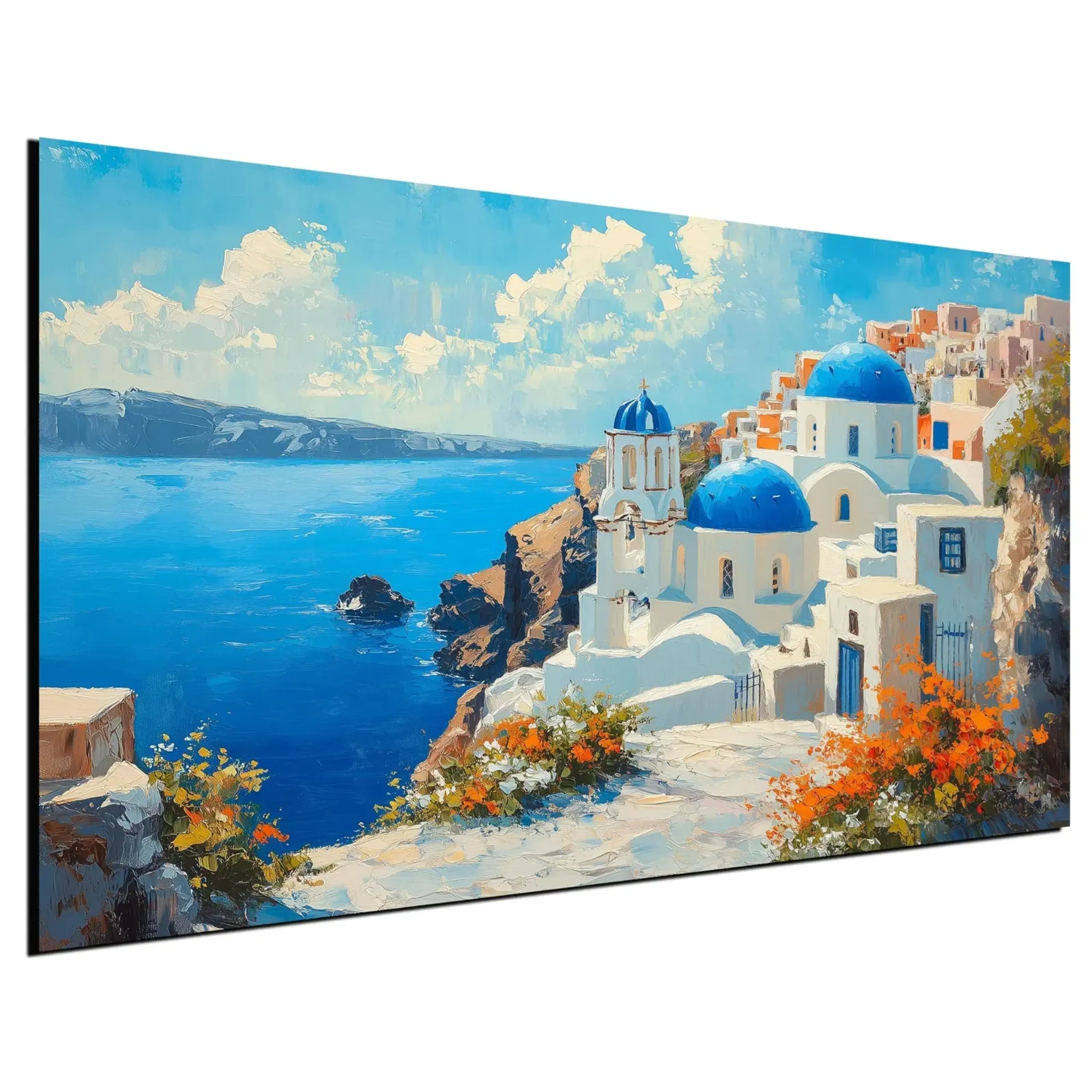 Blaue Kuppeln am Meer – Ansicht 5