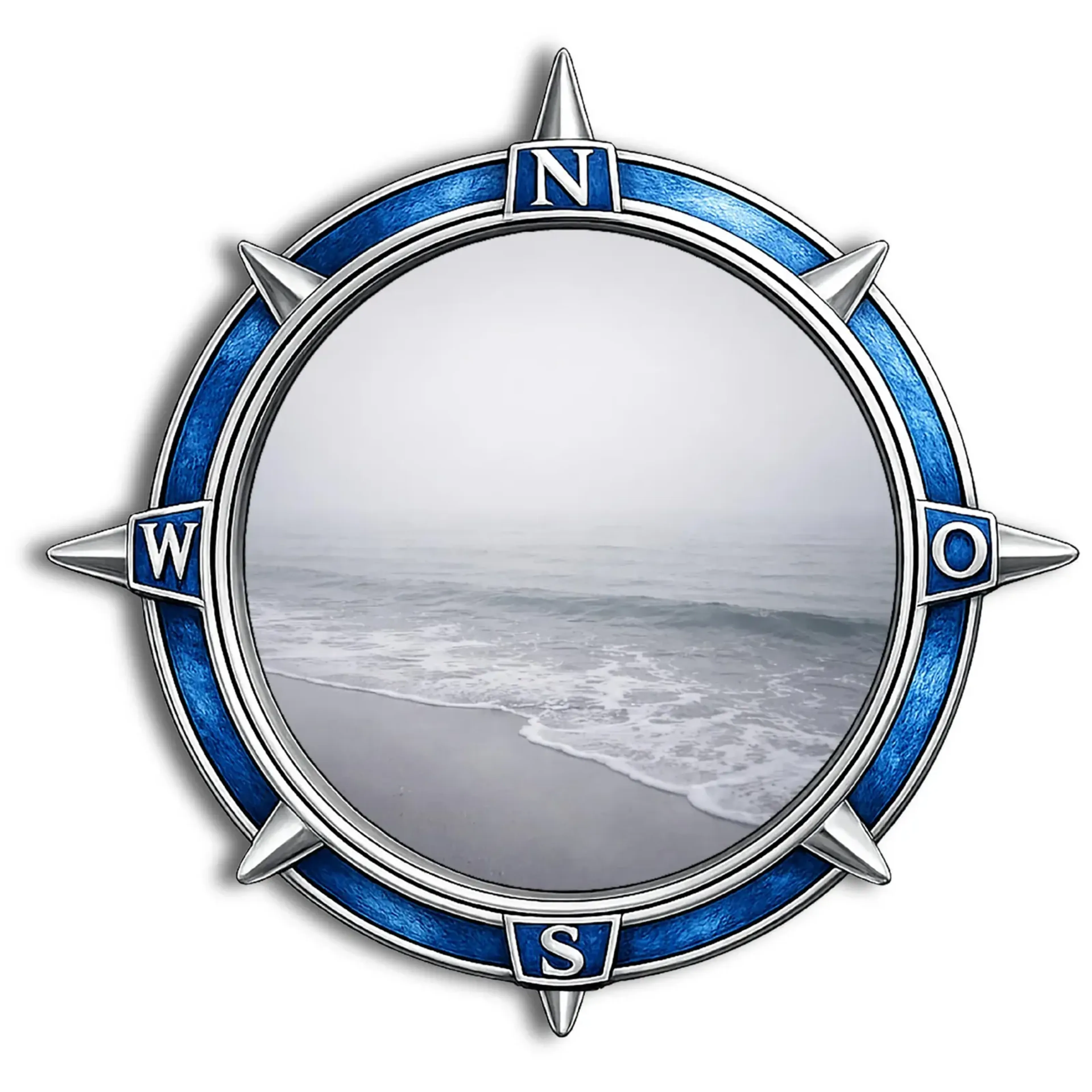 Strand im Nebel – Ansicht 4