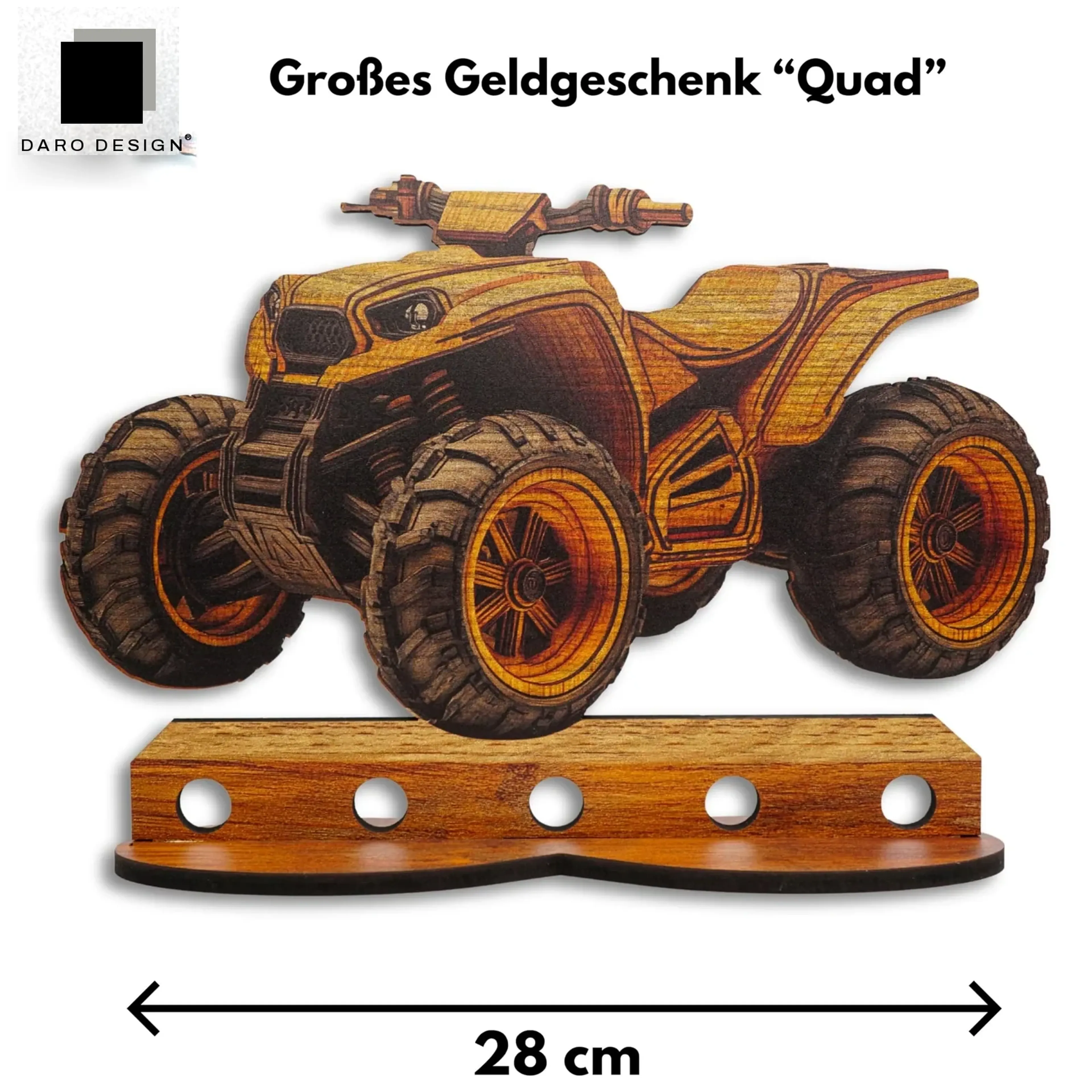 Großes Geldgeschenk „Quad“ – Ansicht 2