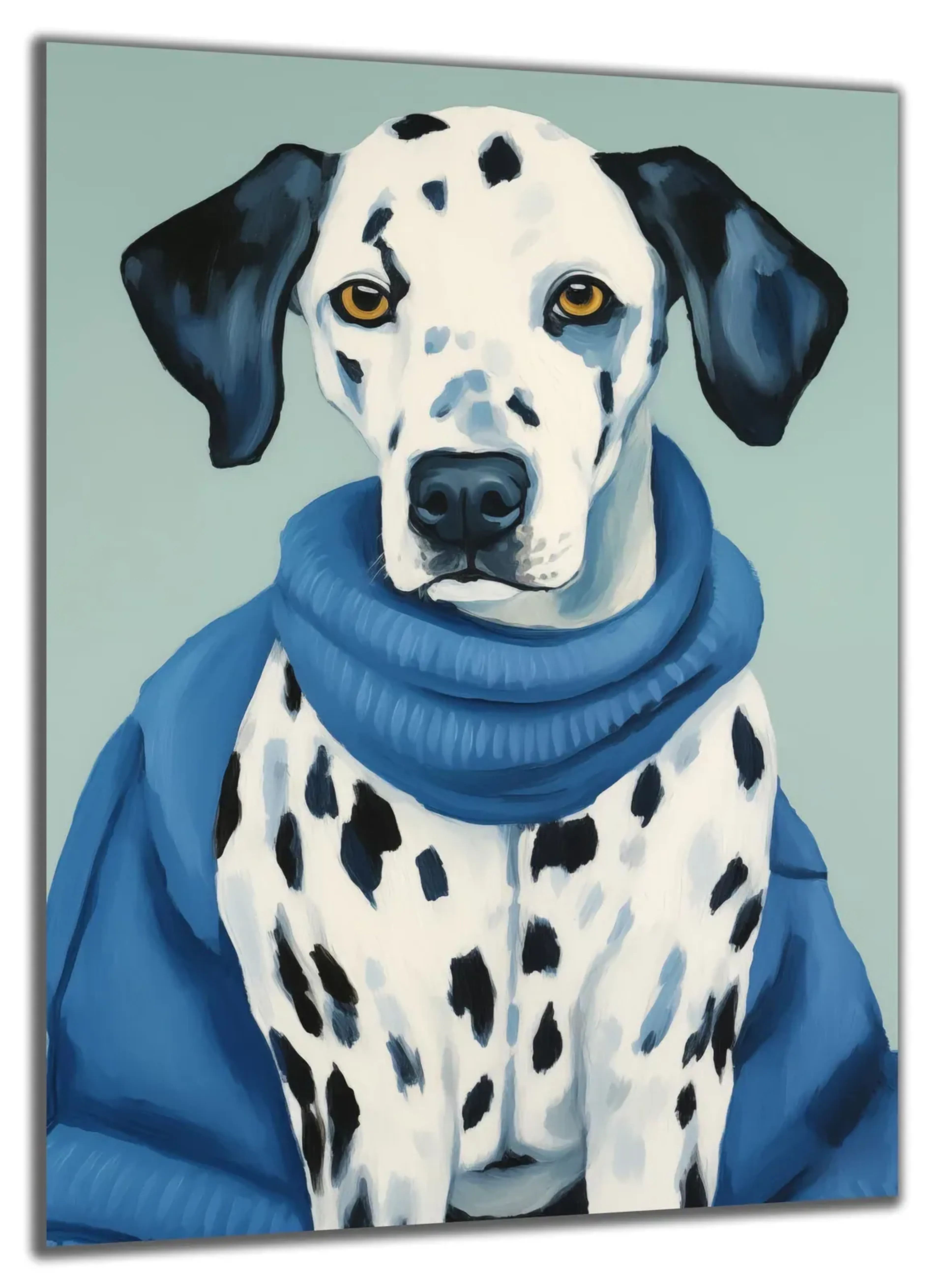 Hund Dalmatiner mit Schal – Ansicht 5