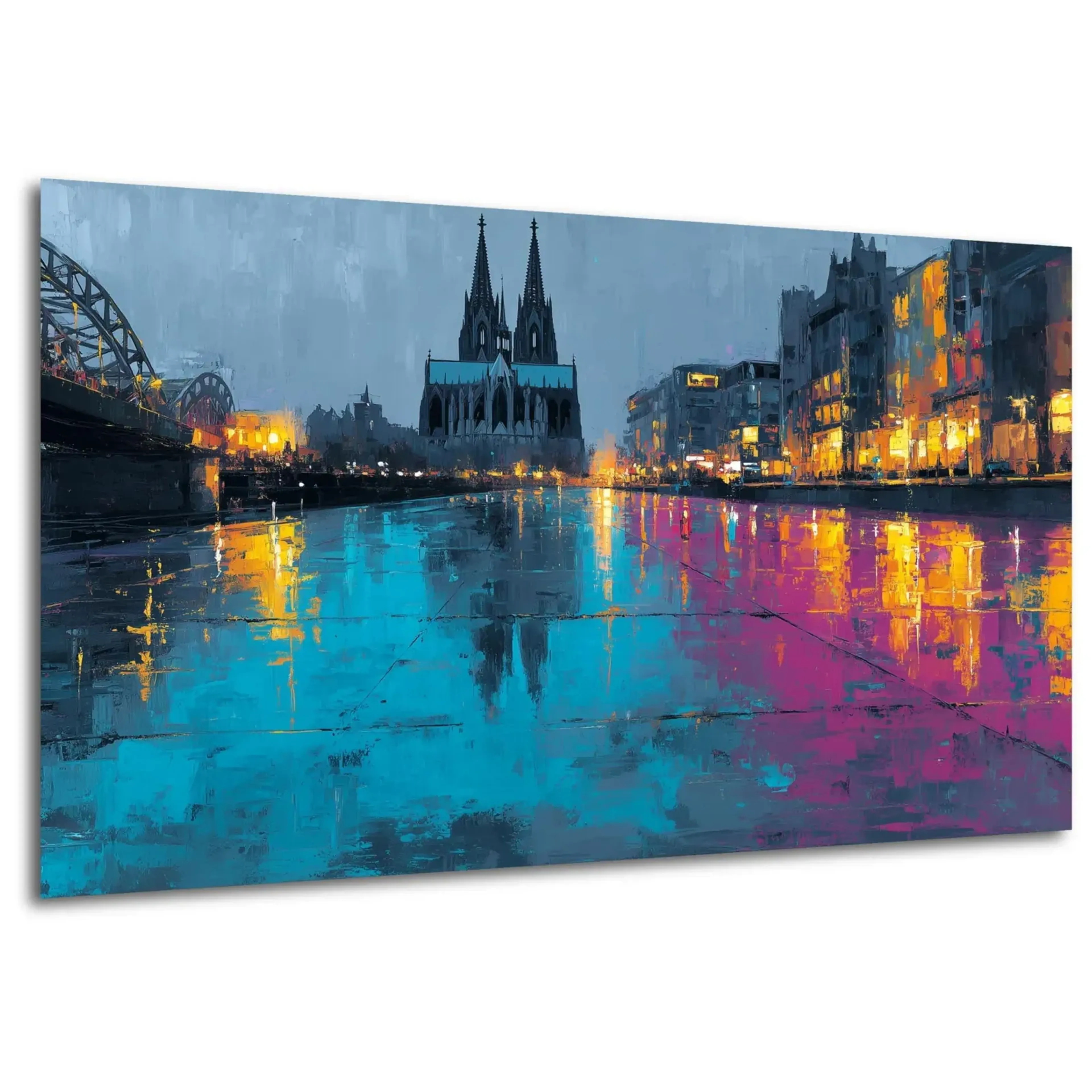 Köln in leuchtenden Reflexionen – Ansicht 5