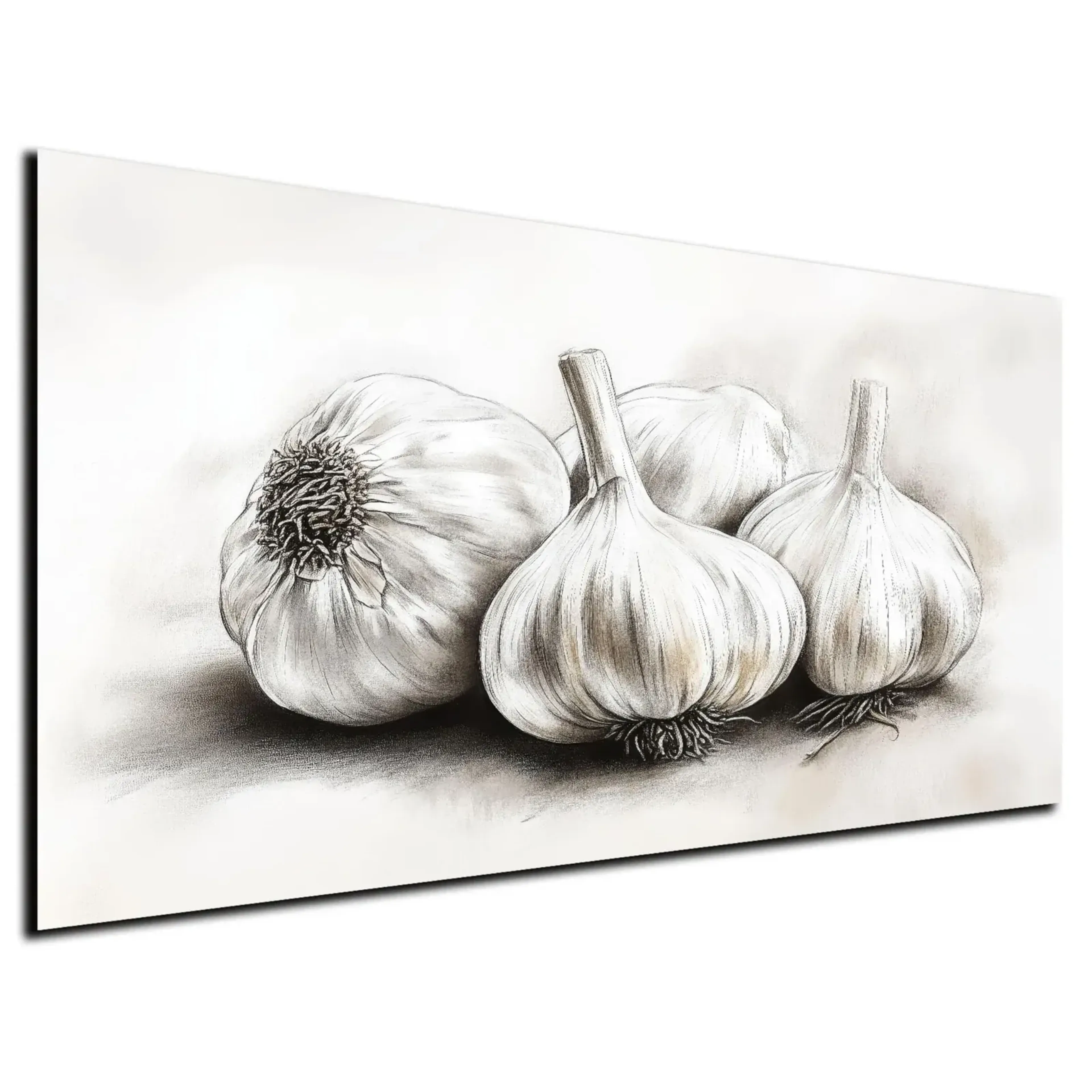 Knoblauch im Stillleben – Ansicht 5