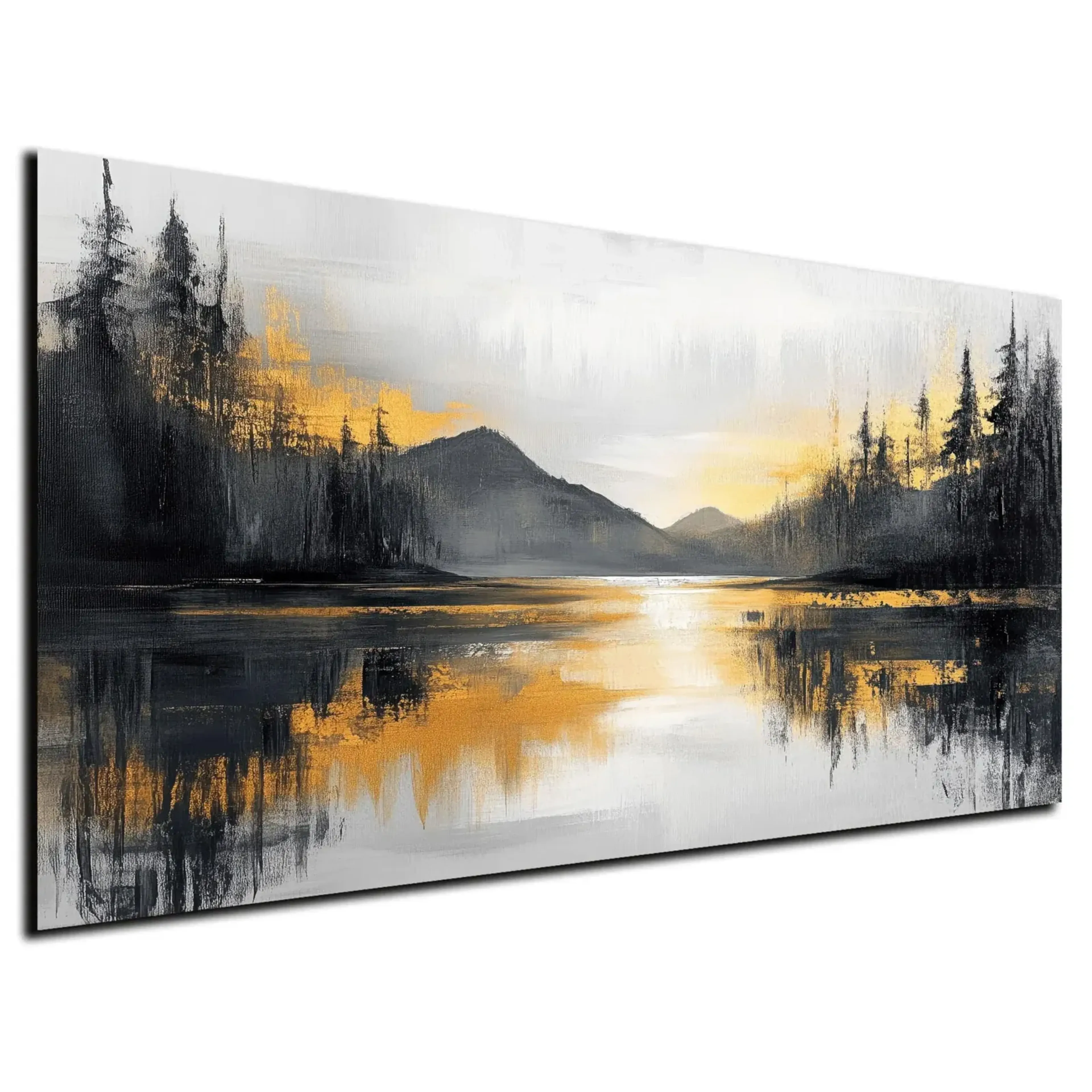 Bergsee im goldenen Licht – Ansicht 5