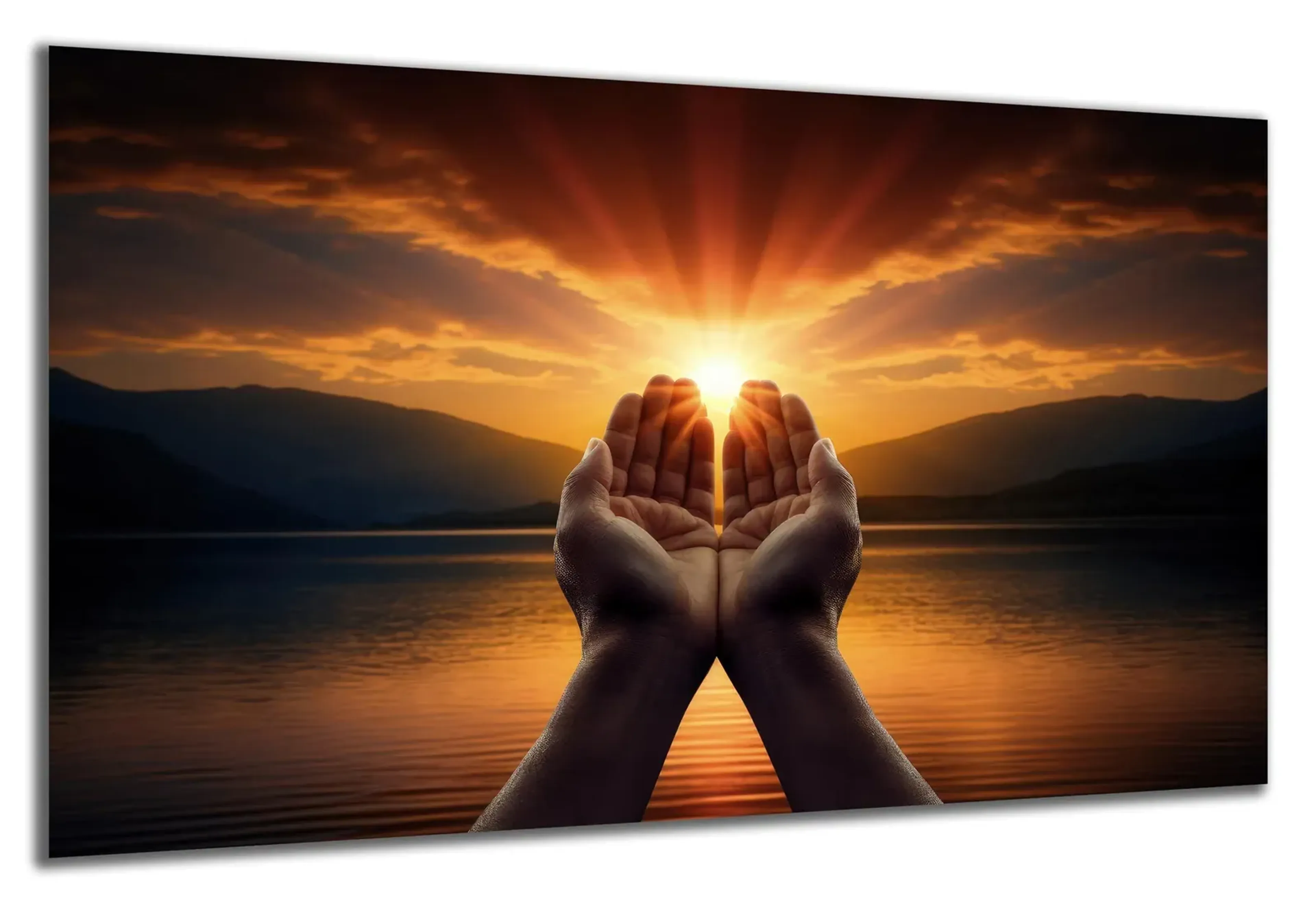 Hände im Sonnenlicht – Ansicht 4