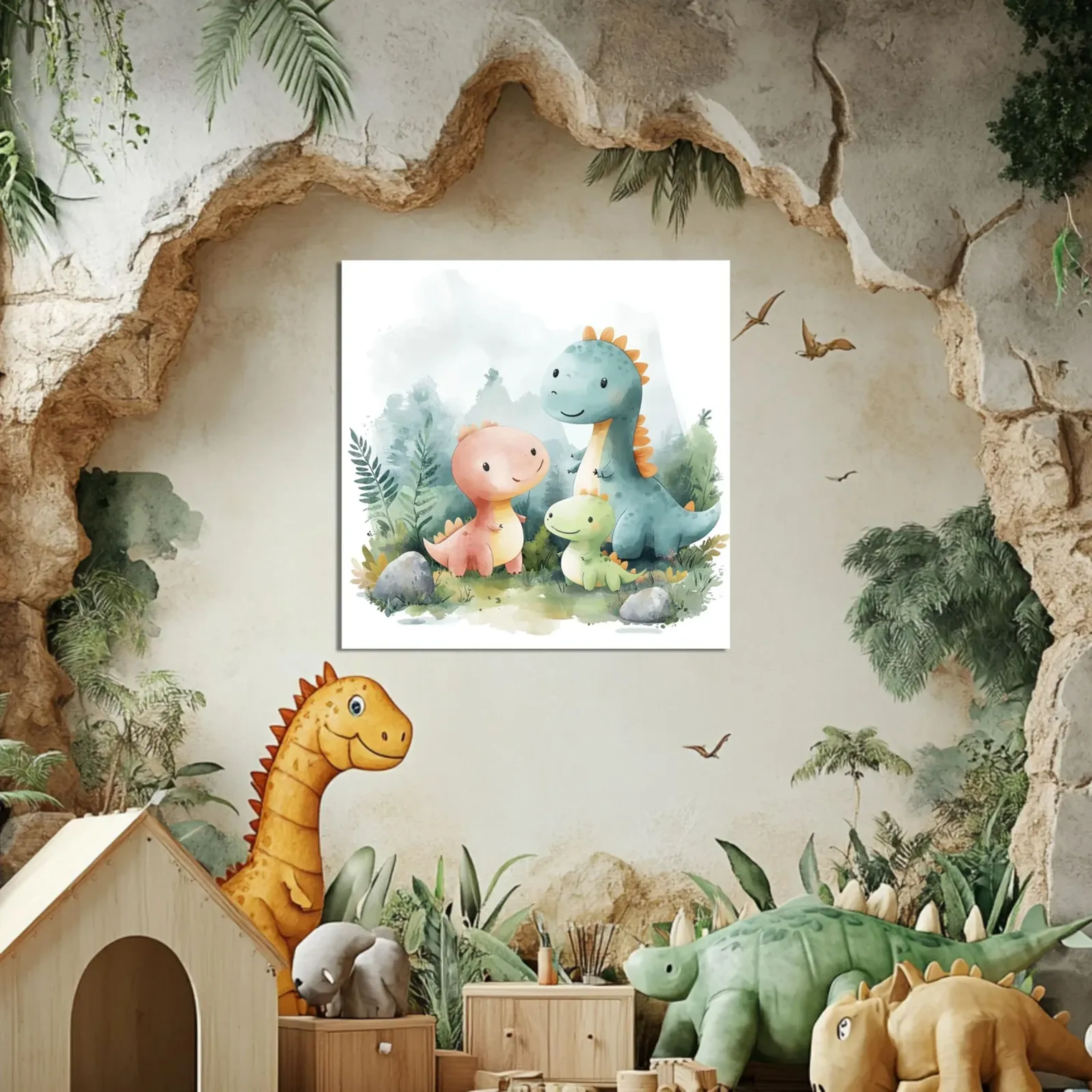 Dinofreunde im Grünen – Ansicht 2