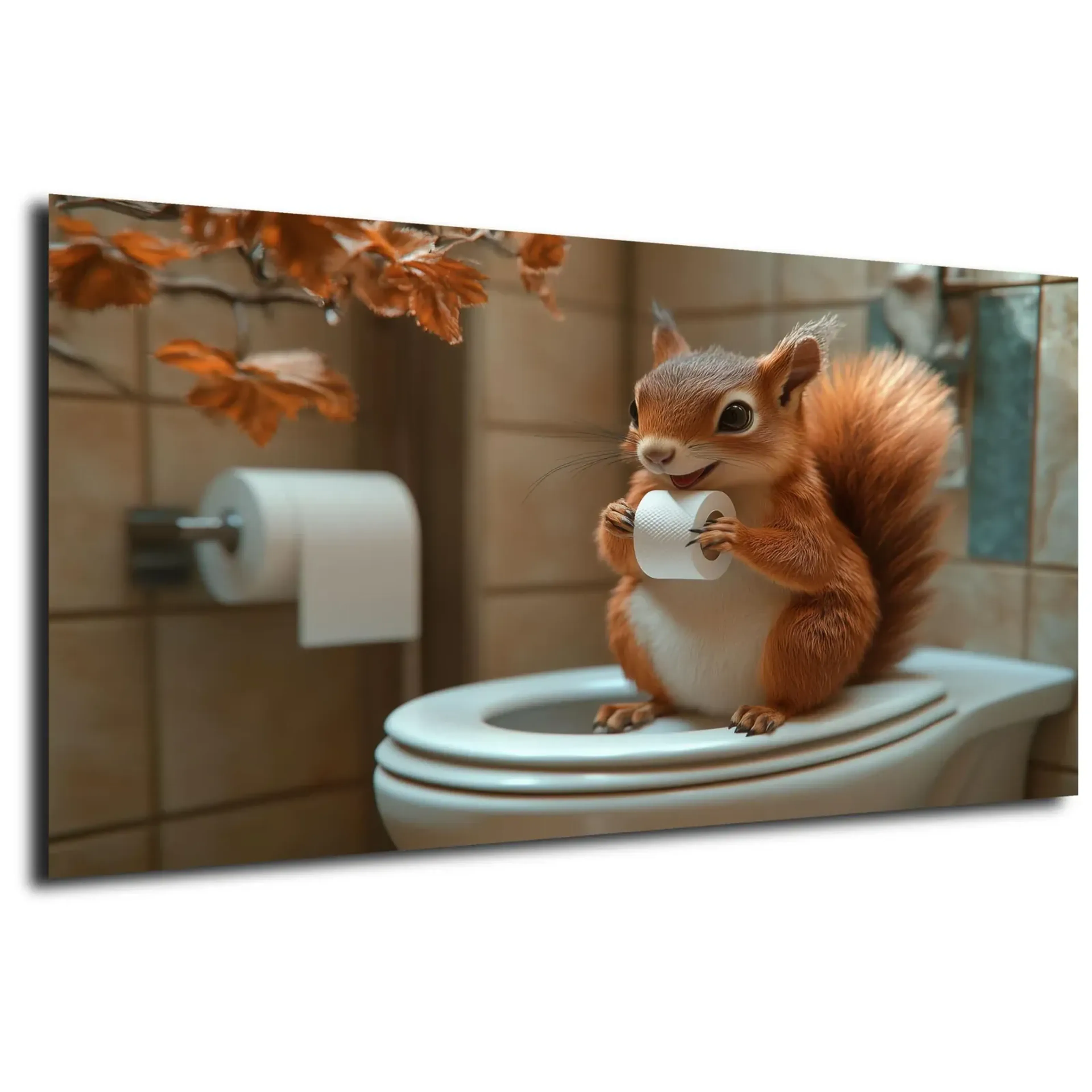 Eichhörnchen im Herbstbad – Ansicht 5