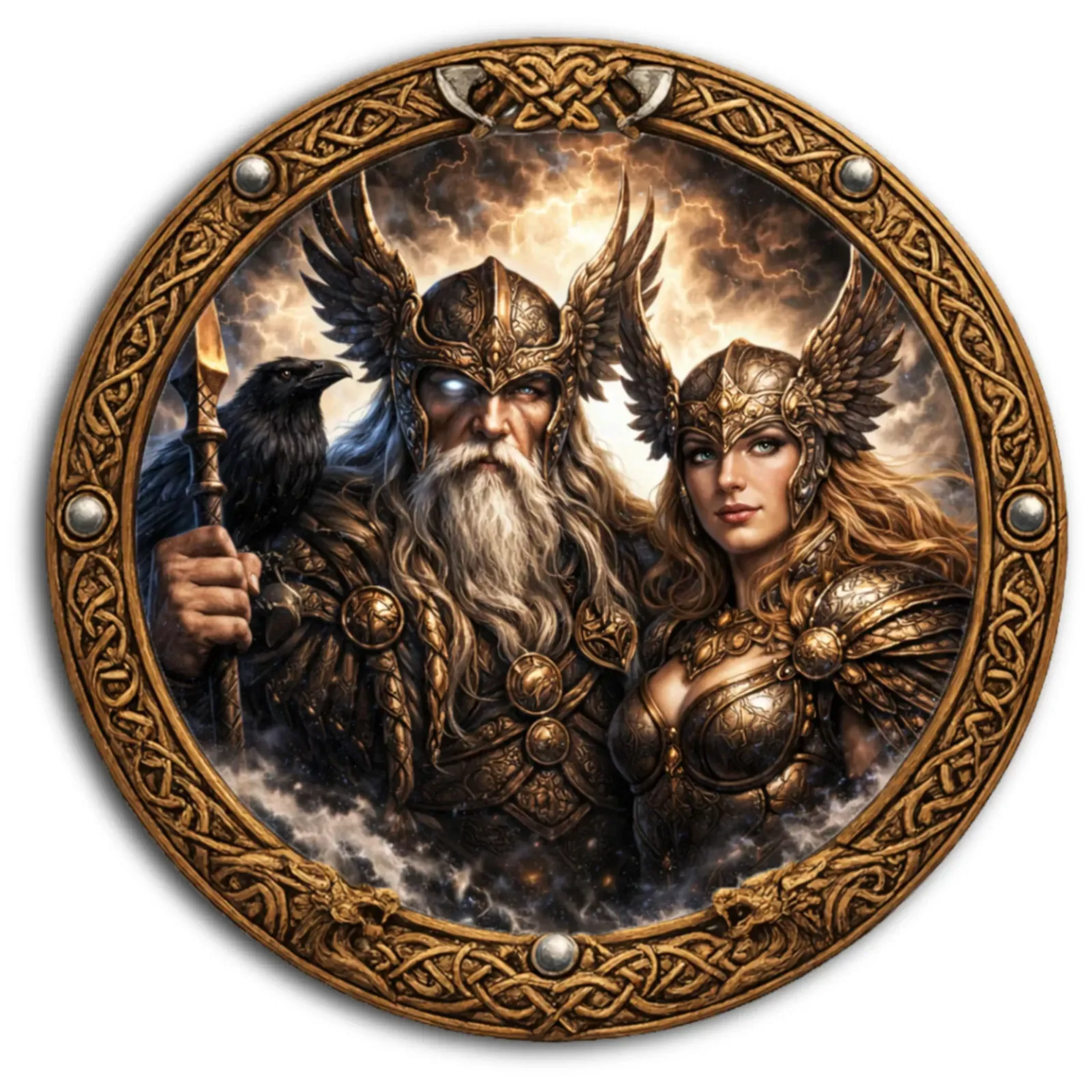 Odin und Frigg – Ansicht 4