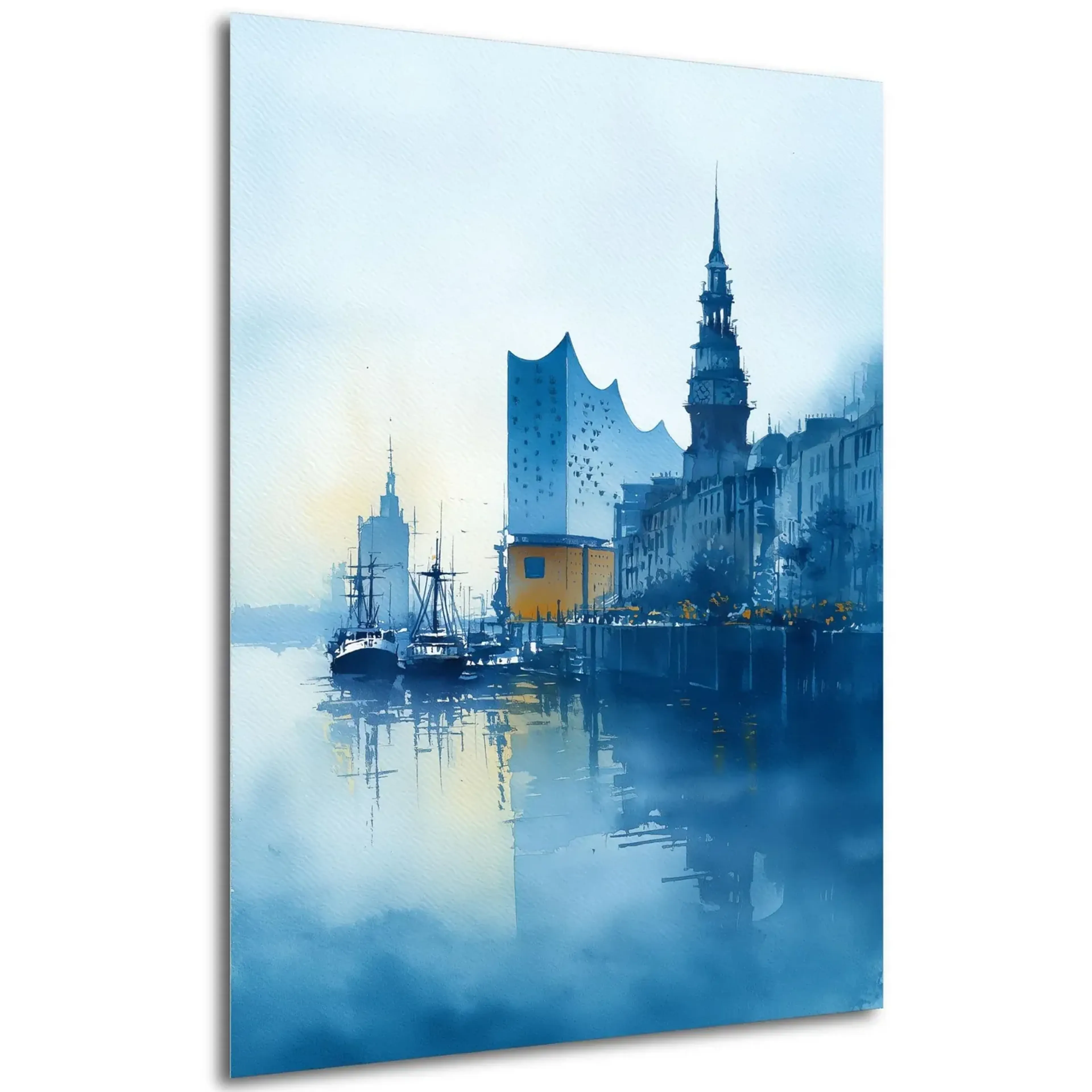 Hamburg in hellem Blau – Ansicht 5
