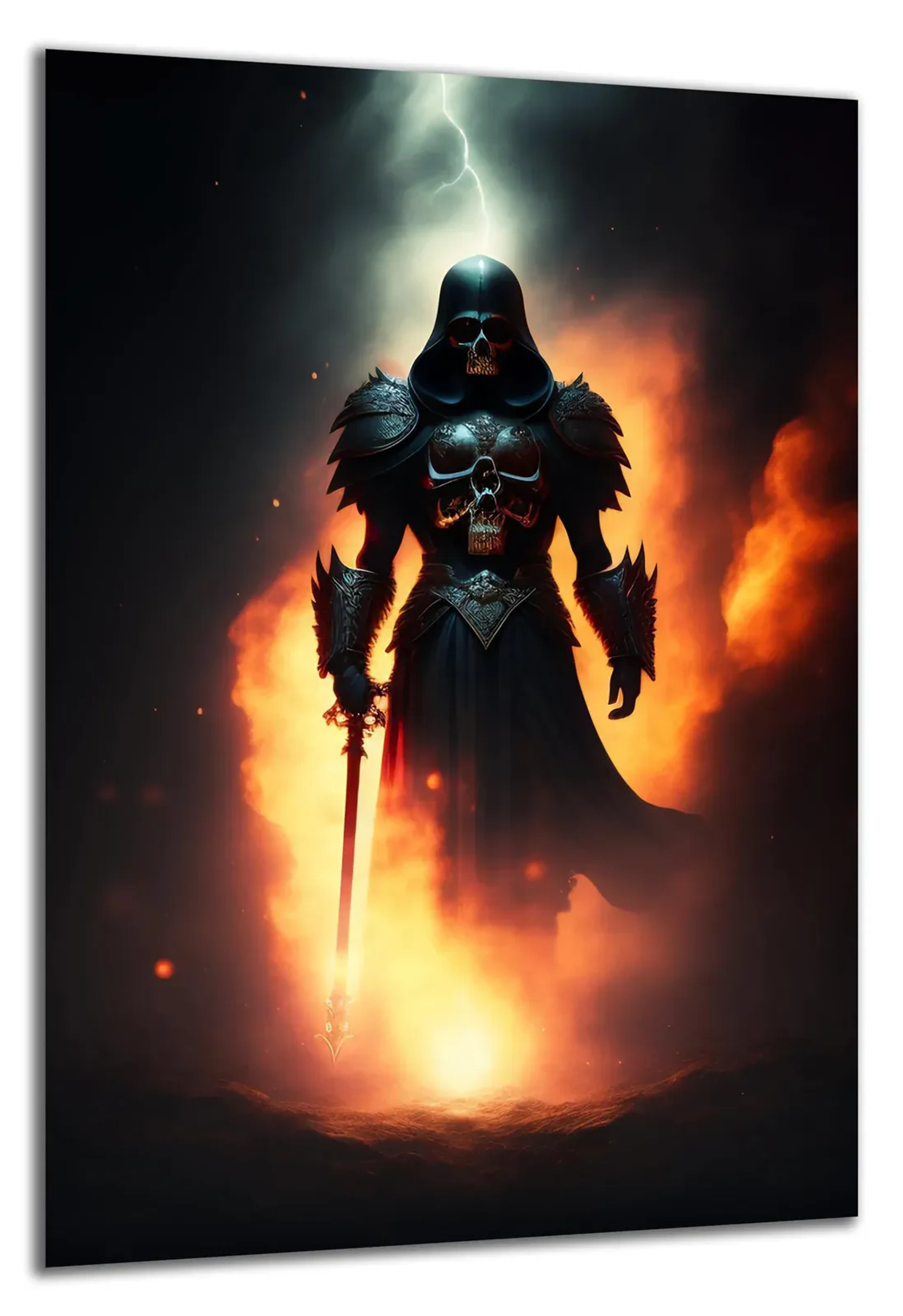Schwarzer Ritter in Flammen – Ansicht 5