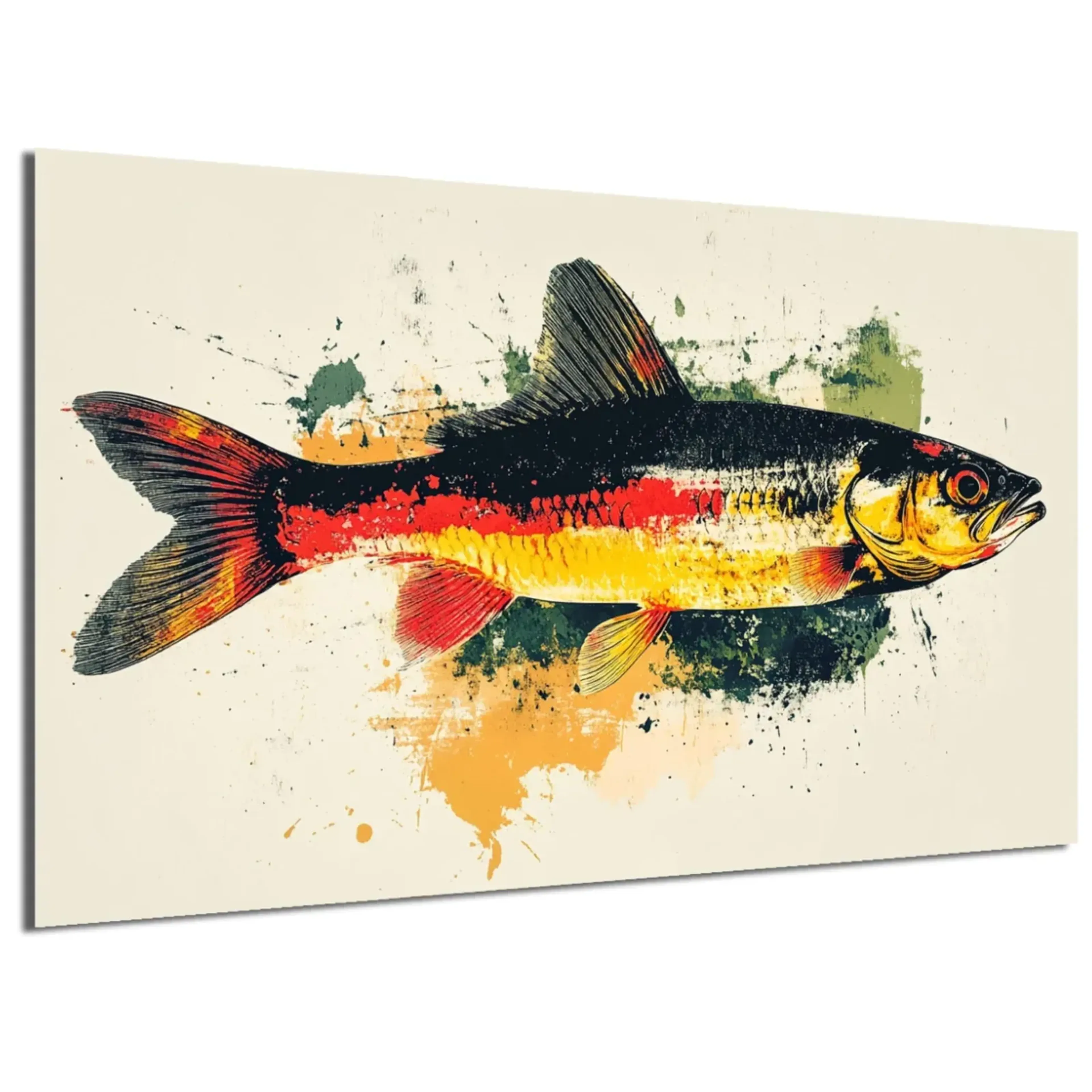 Fisch in Rotgelb – Ansicht 5