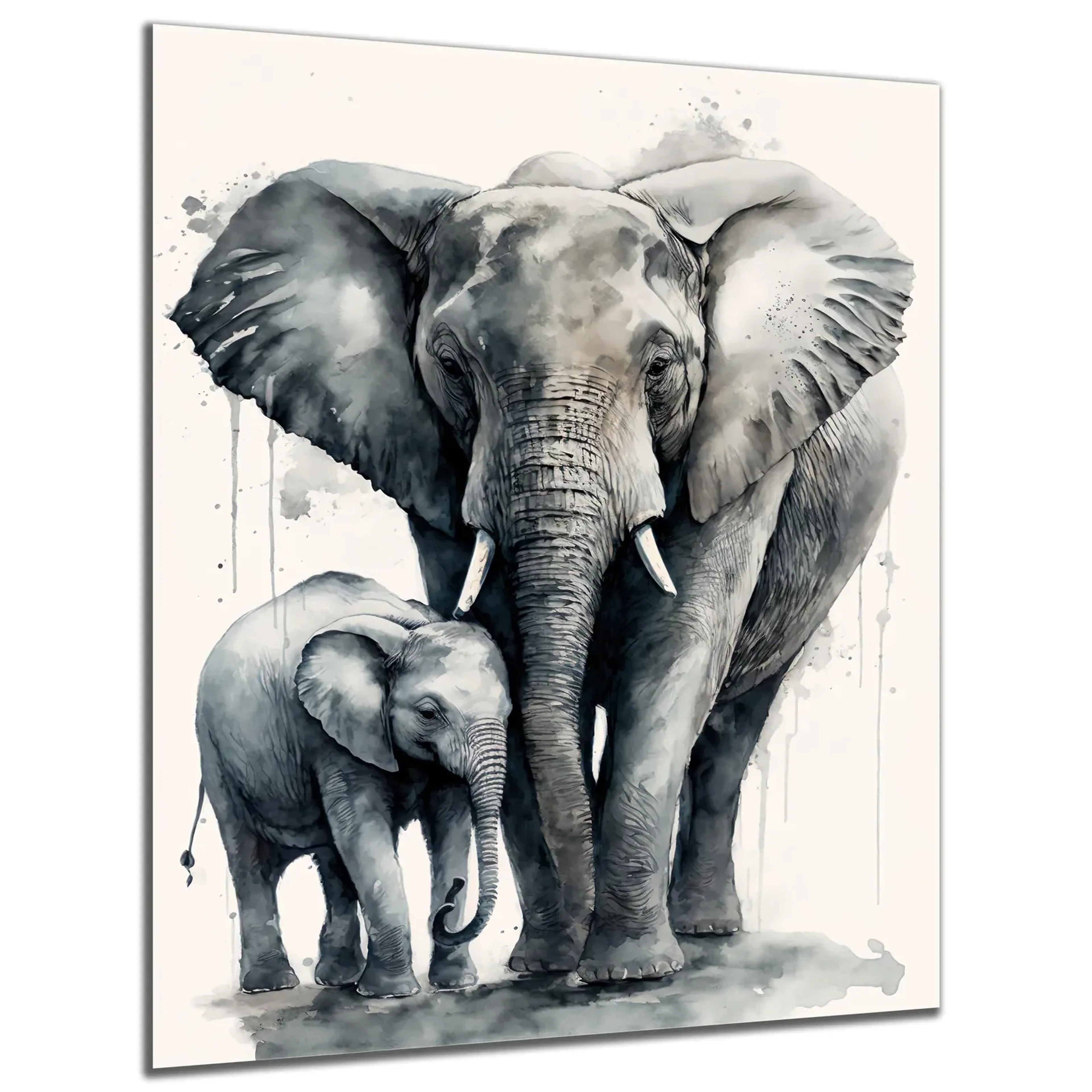 Mama Elefant und Baby – Ansicht 5