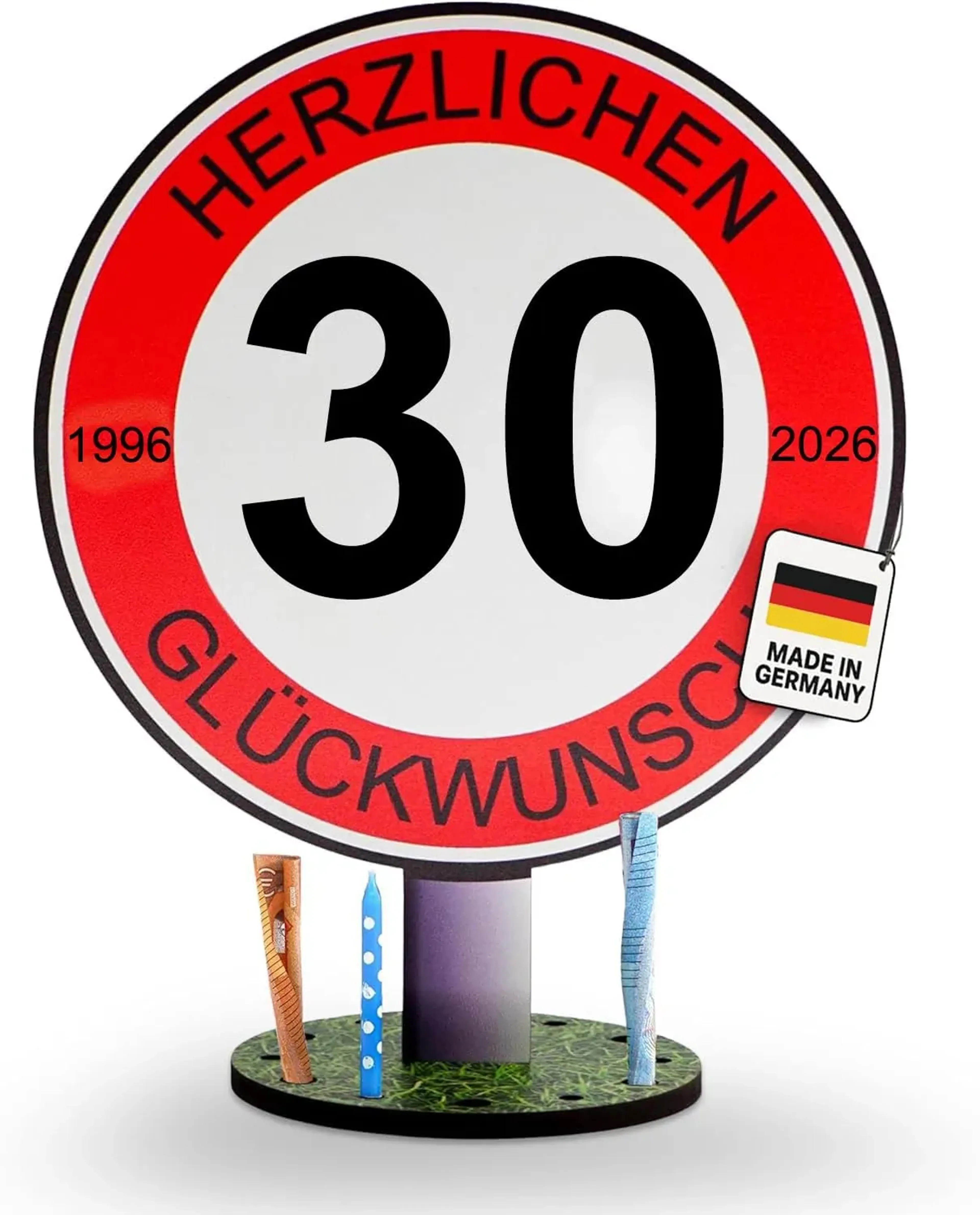 Verkehrsschild zum Geburtstag – Ansicht 6