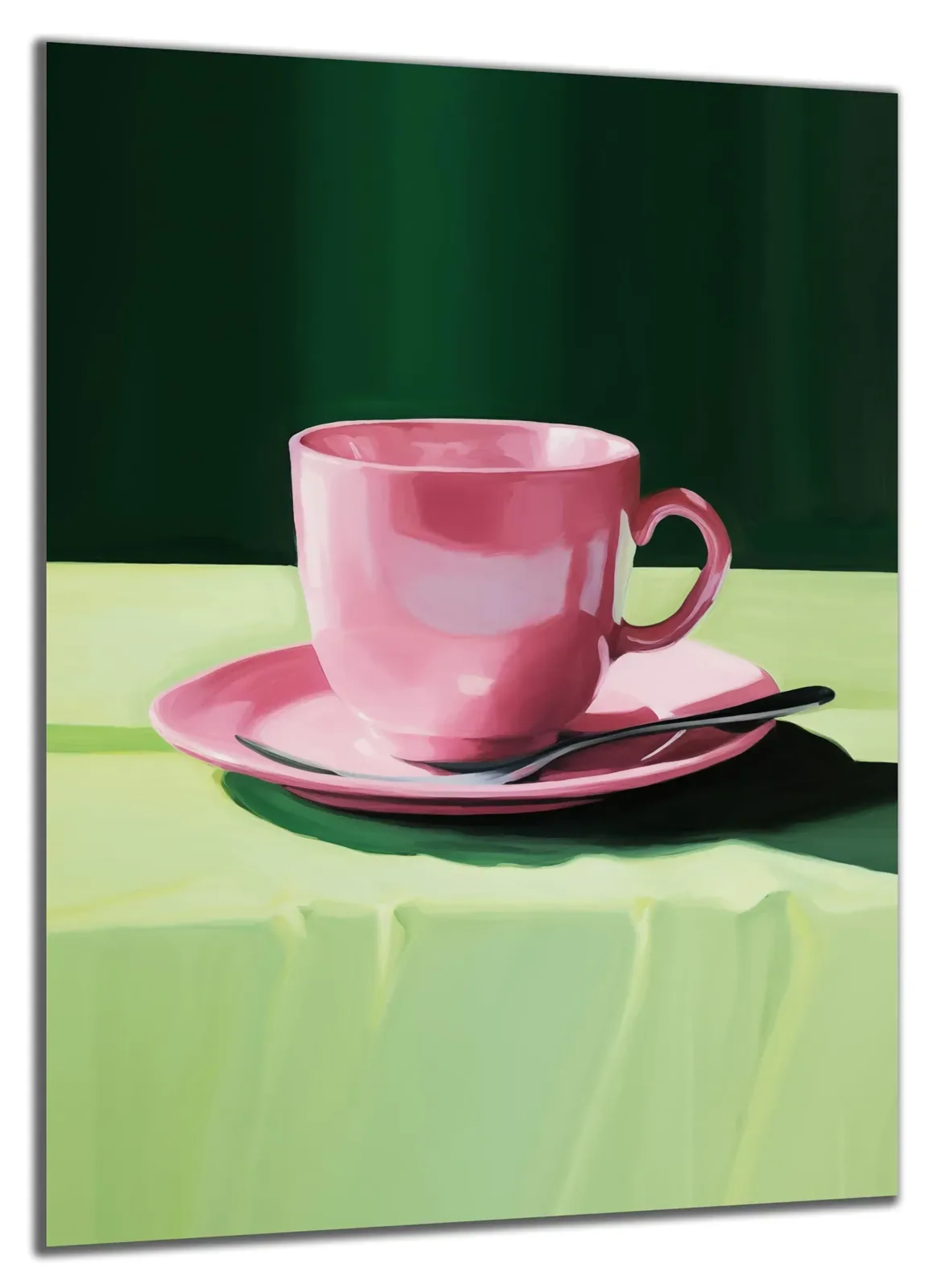 Kaffee-Tasse rosa – Ansicht 5