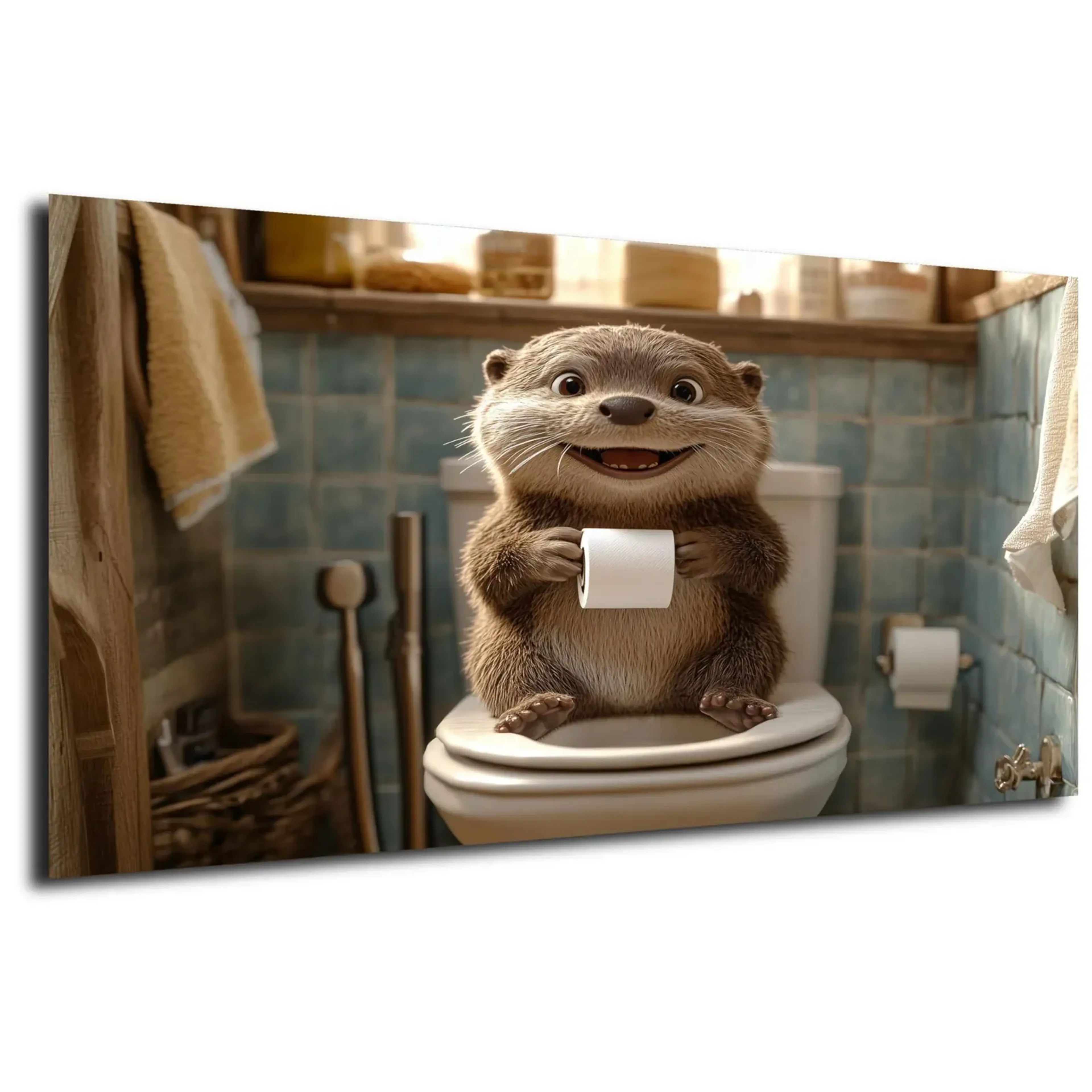 Otter im blauen Bad – Ansicht 5