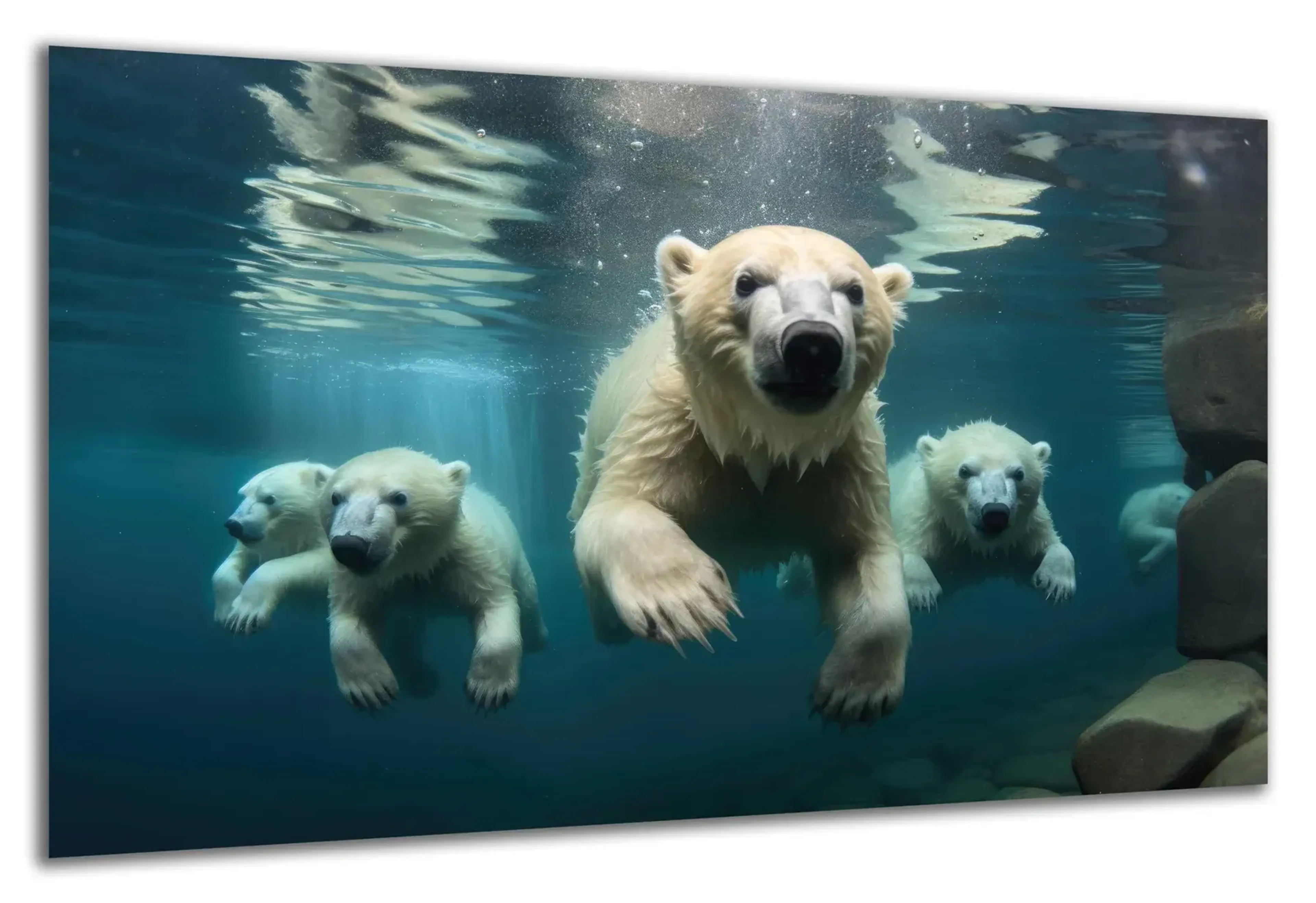 Eisbären unter Wasser – Ansicht 5