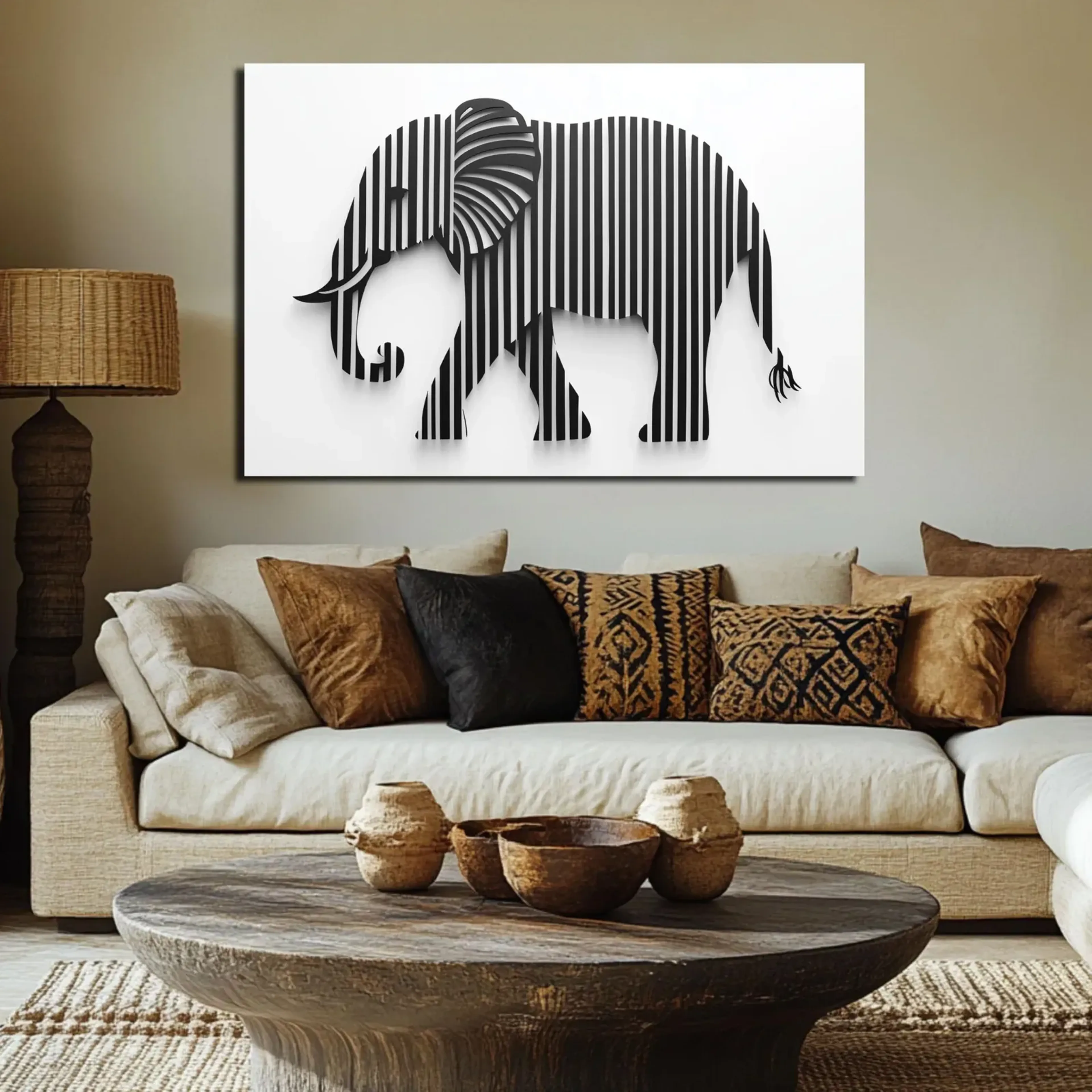 Streifenelefant – Ansicht 3