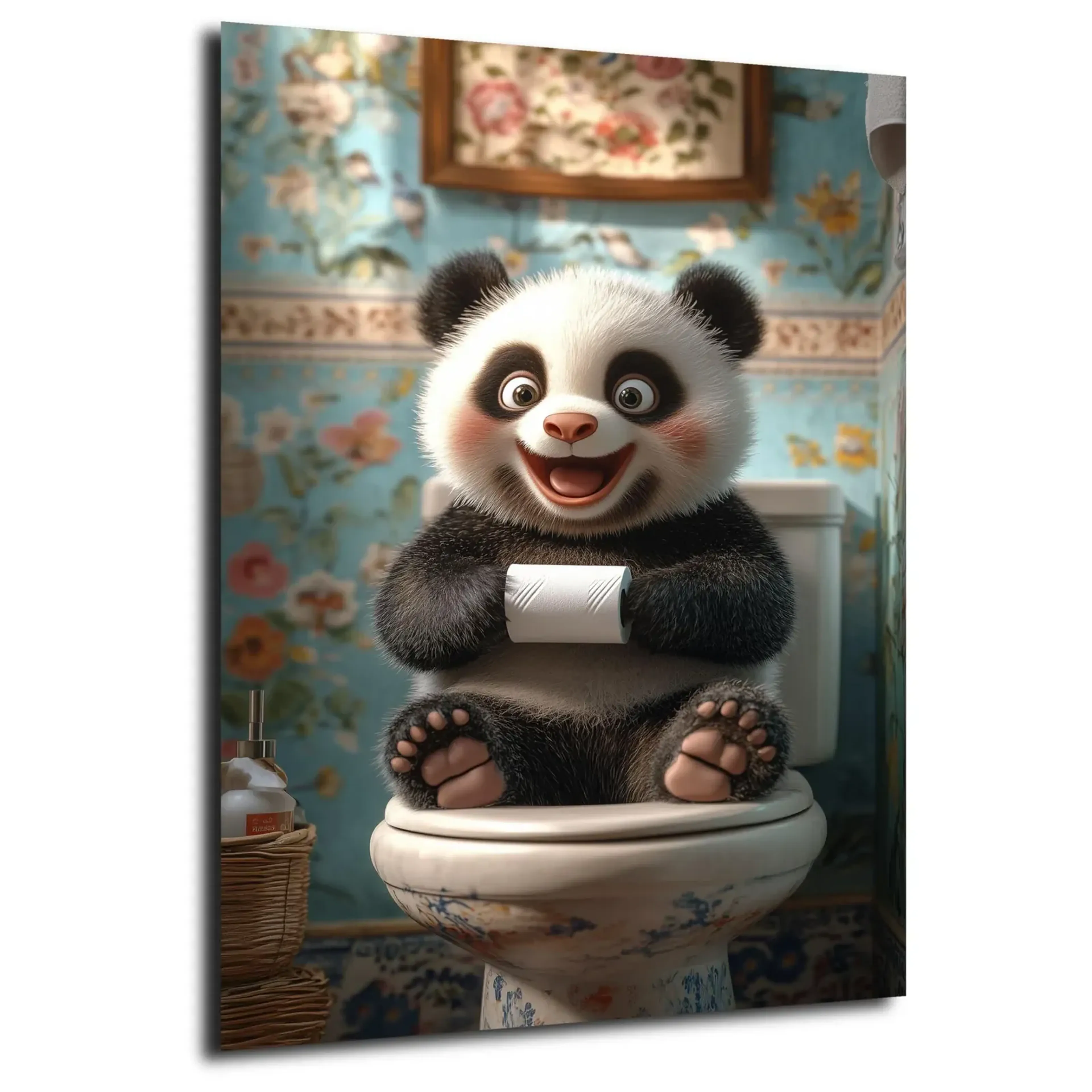 Panda im Blumenbad – Ansicht 5