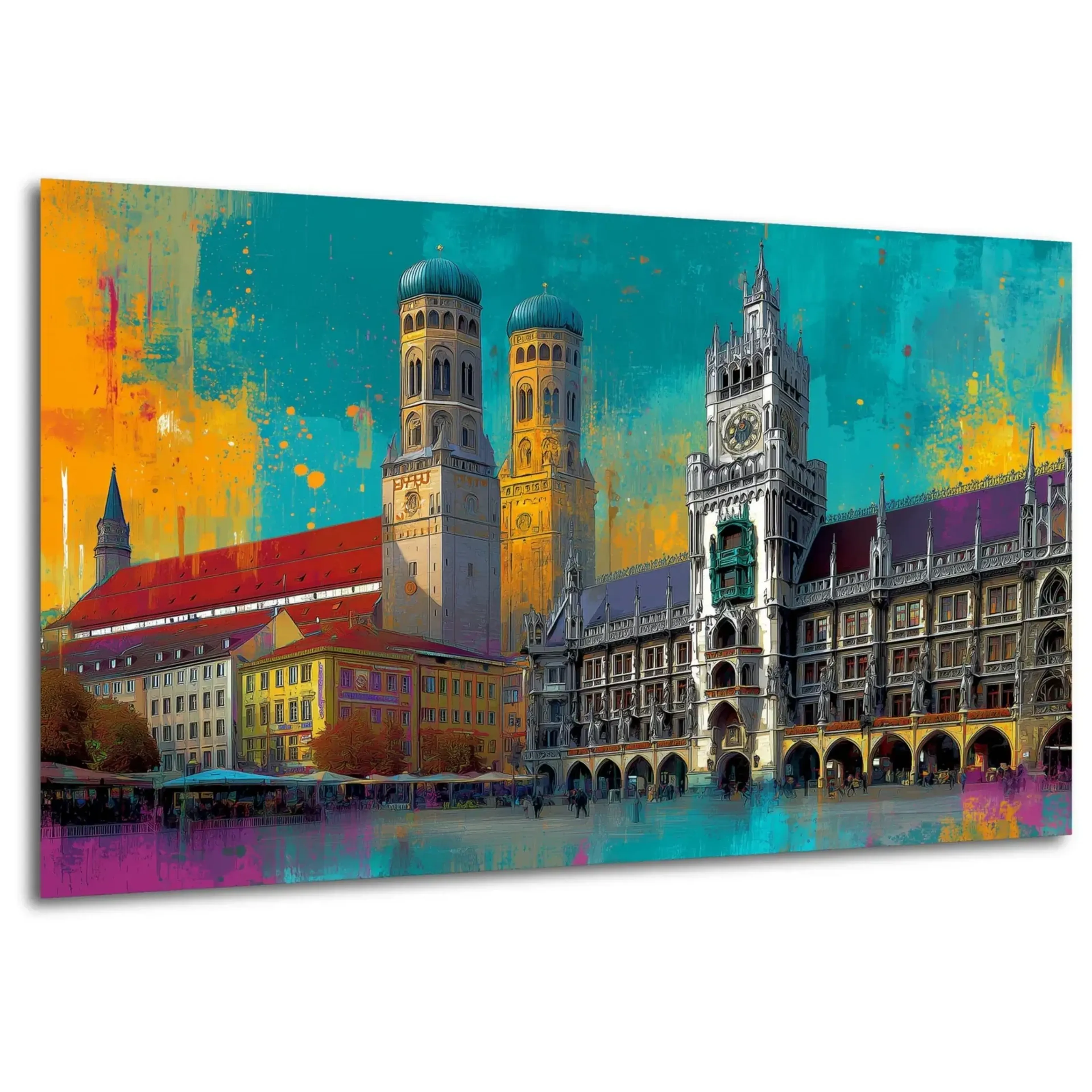 München in Türkis und Gold – Ansicht 5