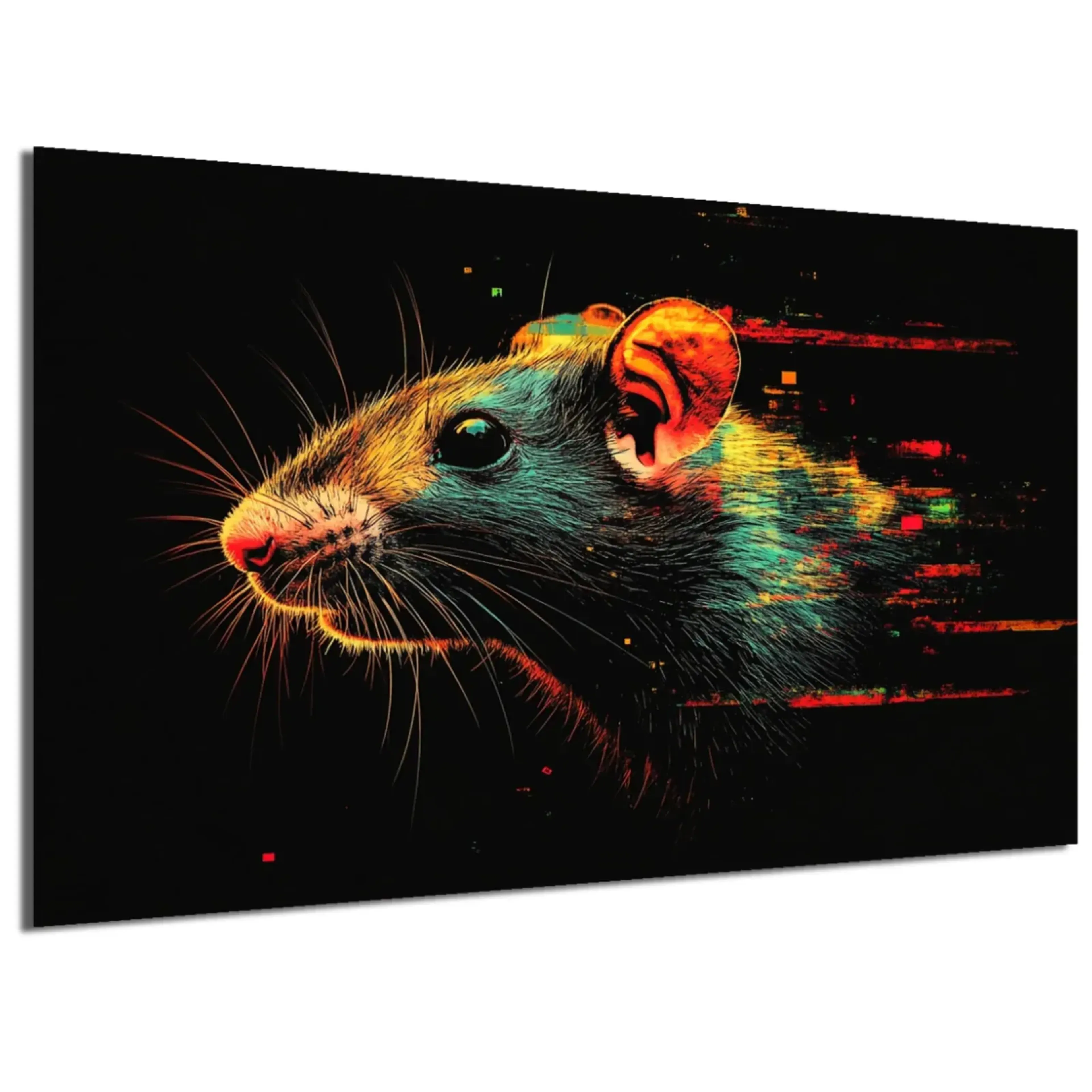 Ratte in leuchtenden Farben – Ansicht 5