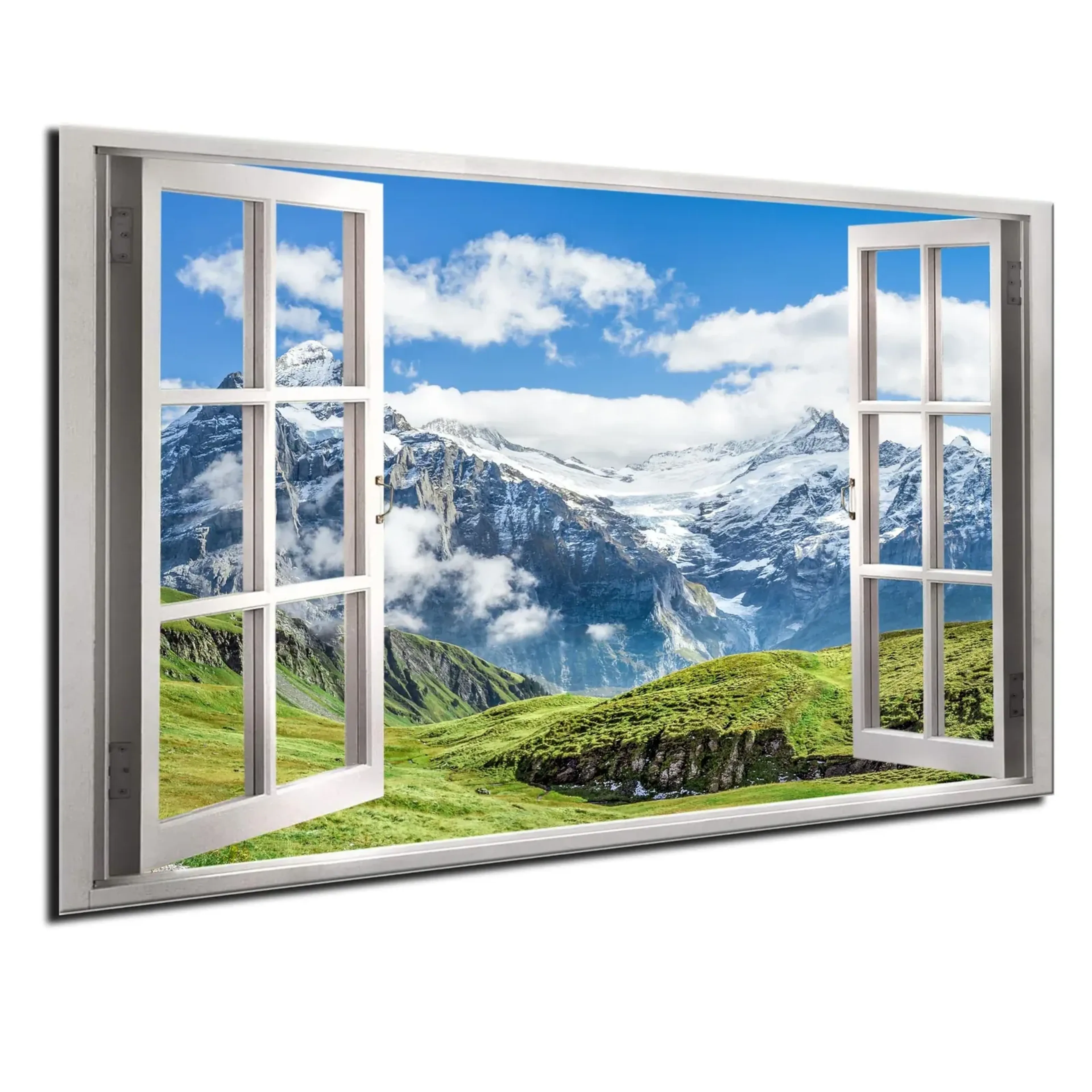 Blick auf Schneegipfel – Ansicht 5