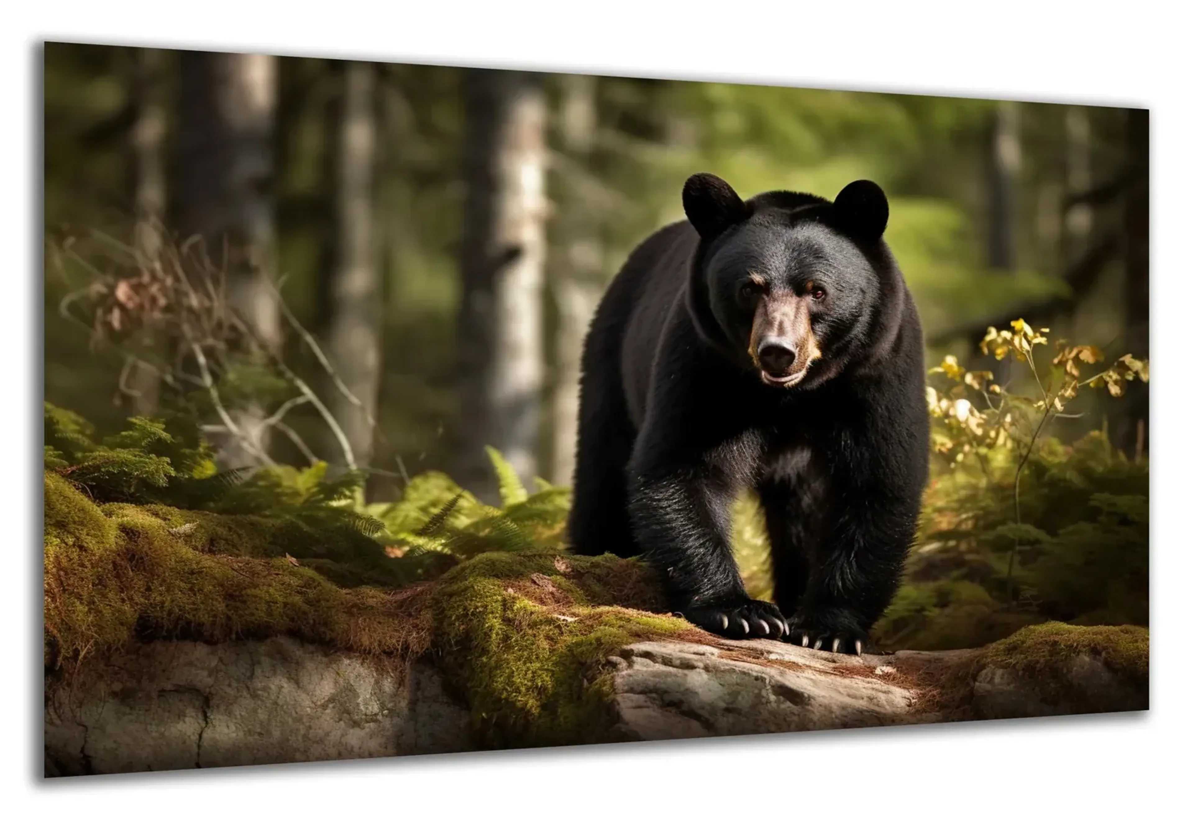 Schwarzbär im Wald – Ansicht 5