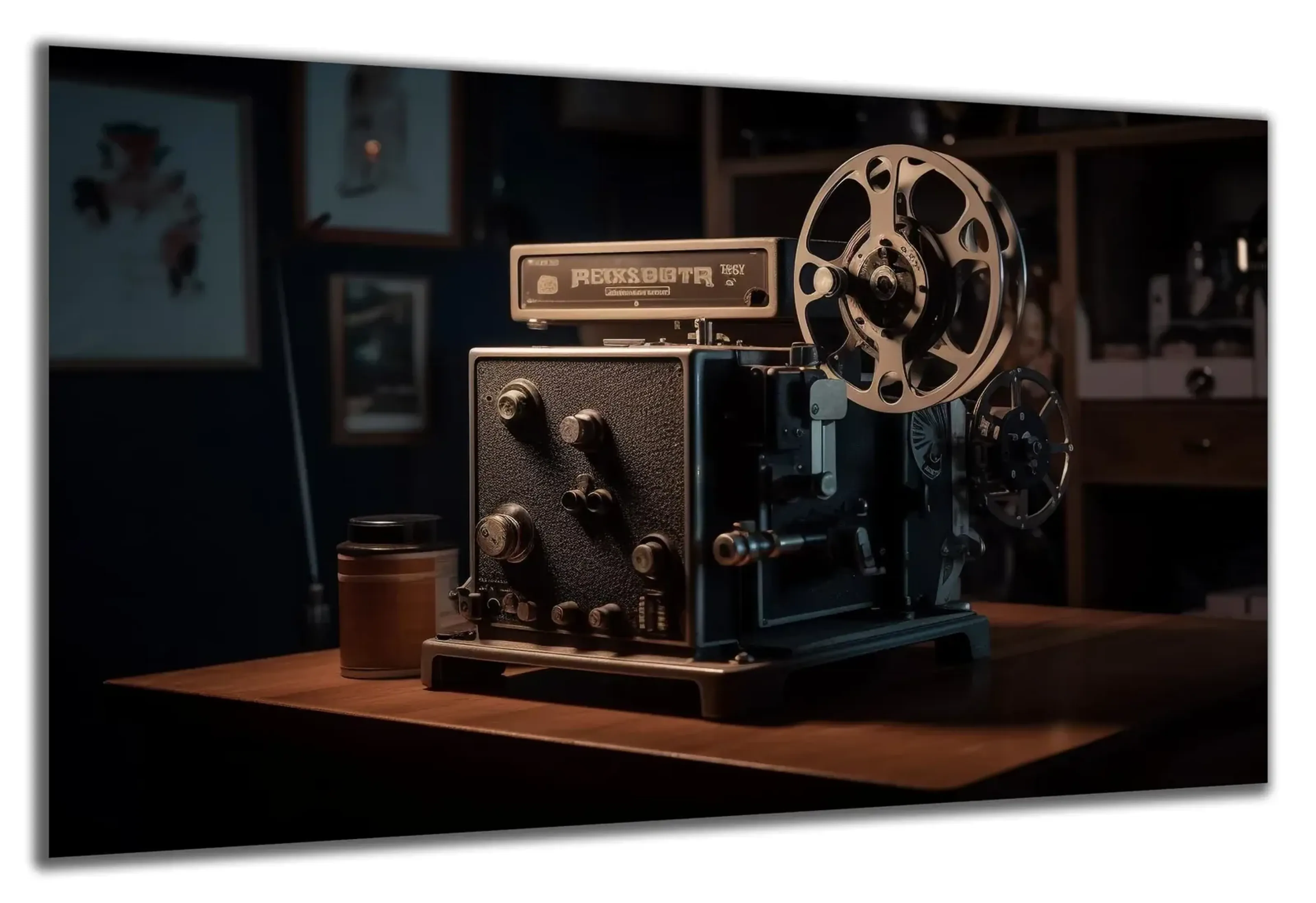 Nostalgischer Filmprojektor – Ansicht 5