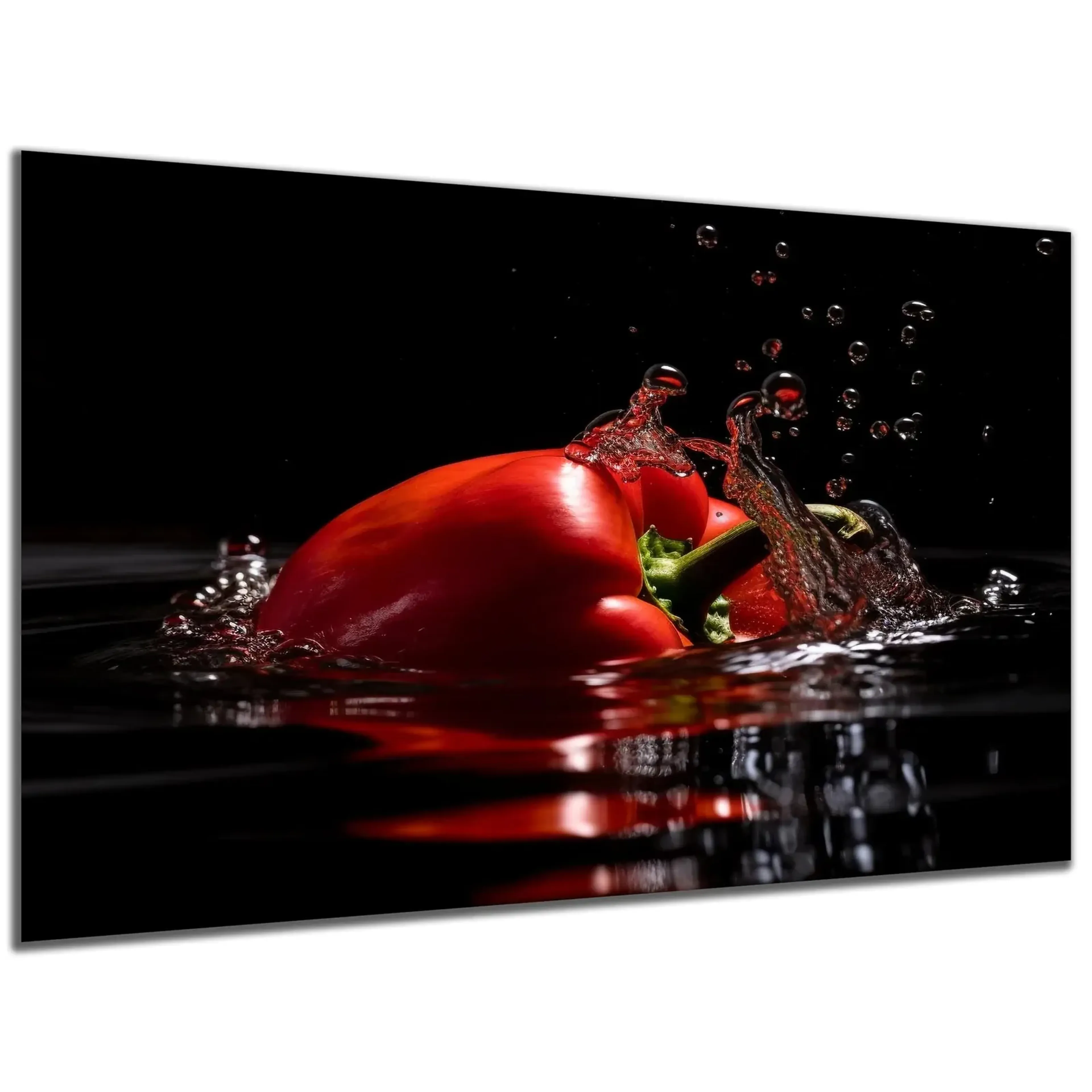 Paprika im Wasser – Ansicht 5
