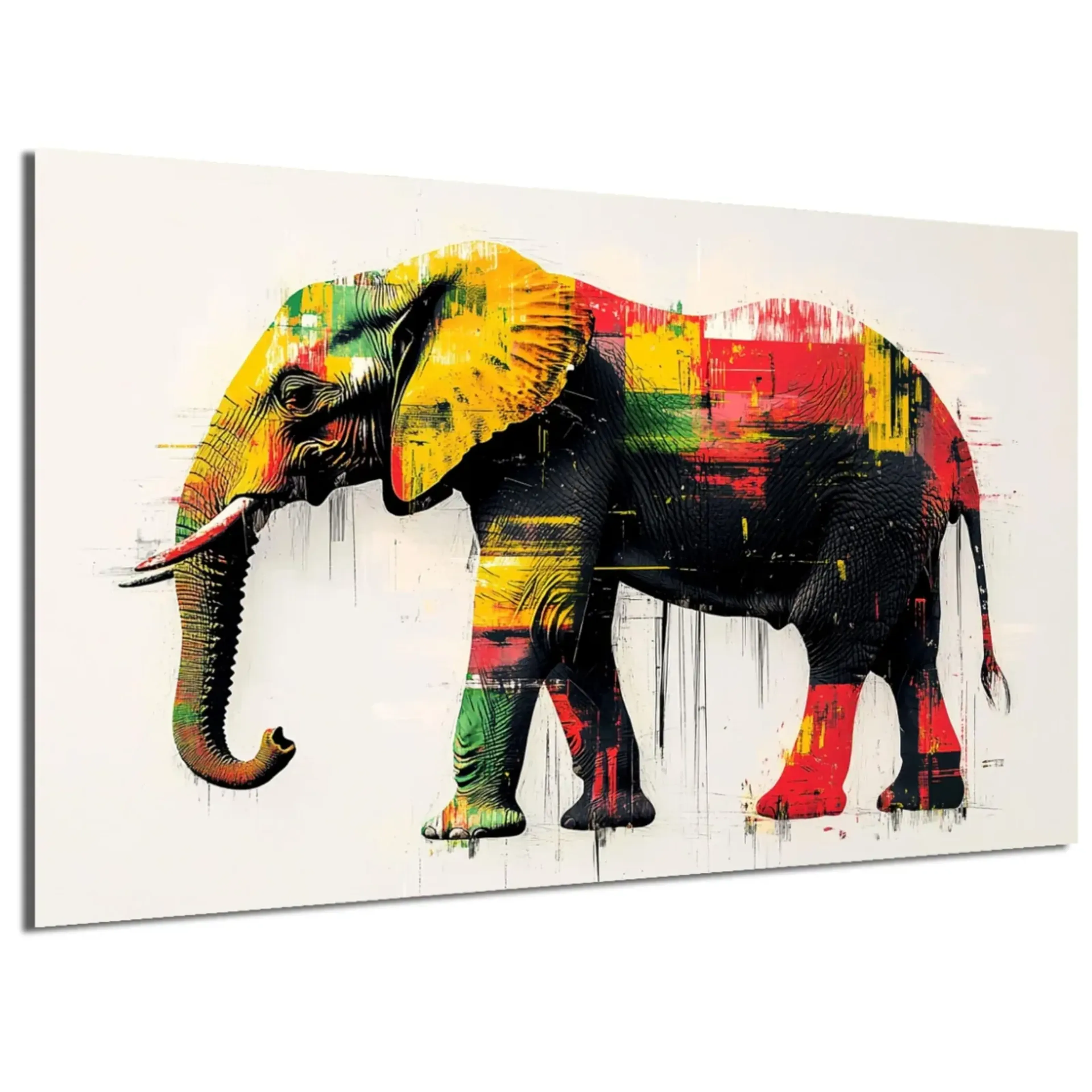 Elefant mit Farbstreifen – Ansicht 5