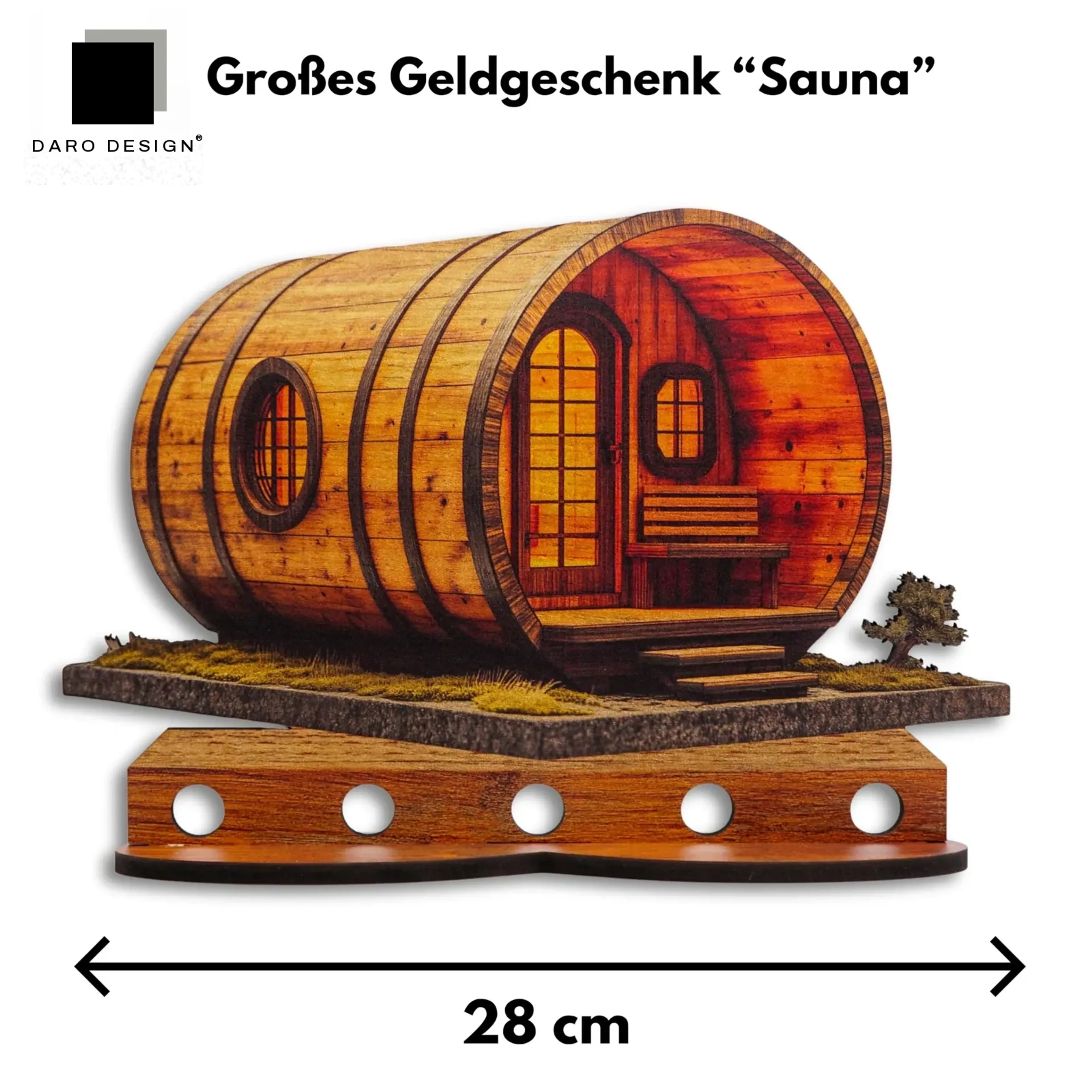 Großes Geldgeschenk „Sauna“ – Ansicht 2