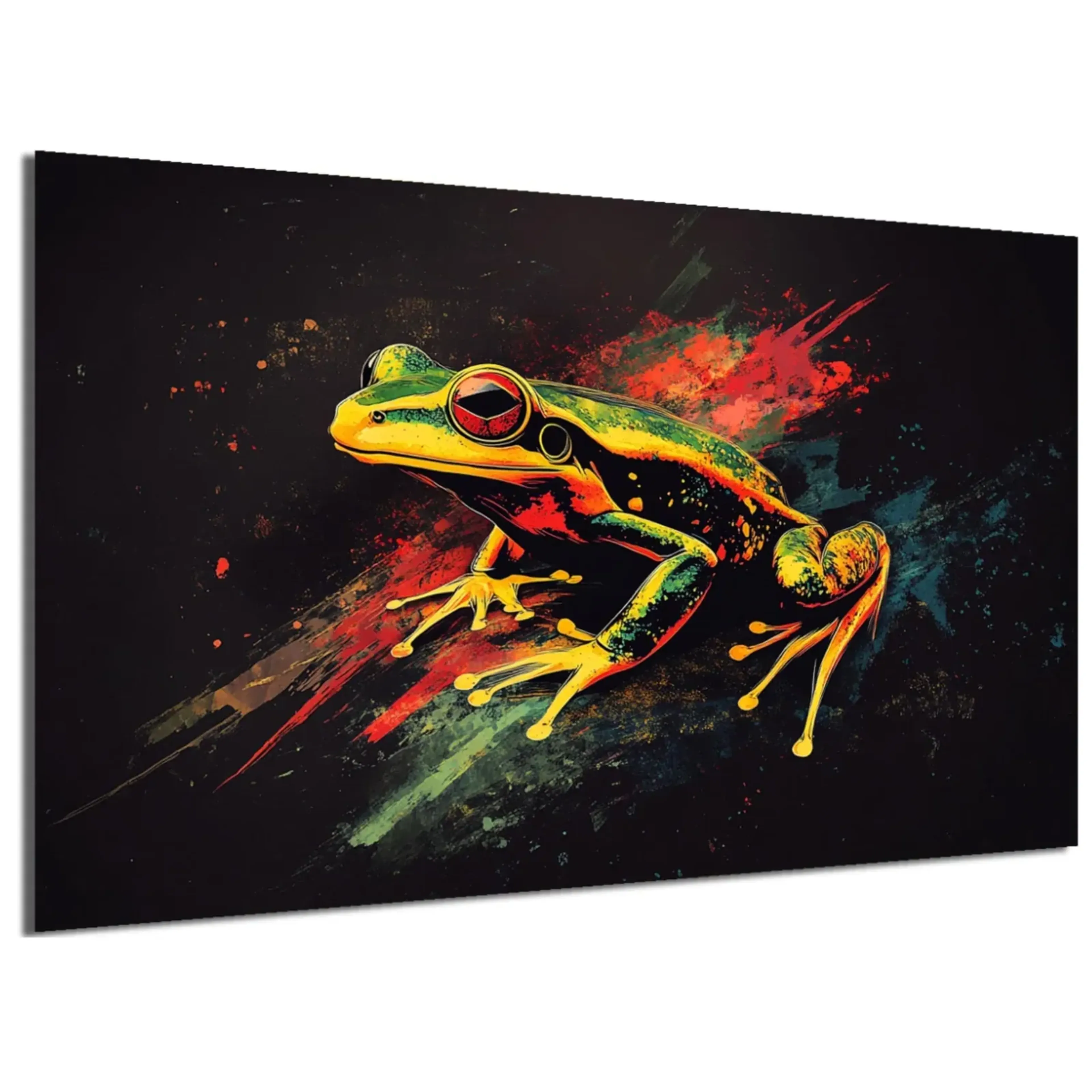 Frosch im Farbsprung – Ansicht 5