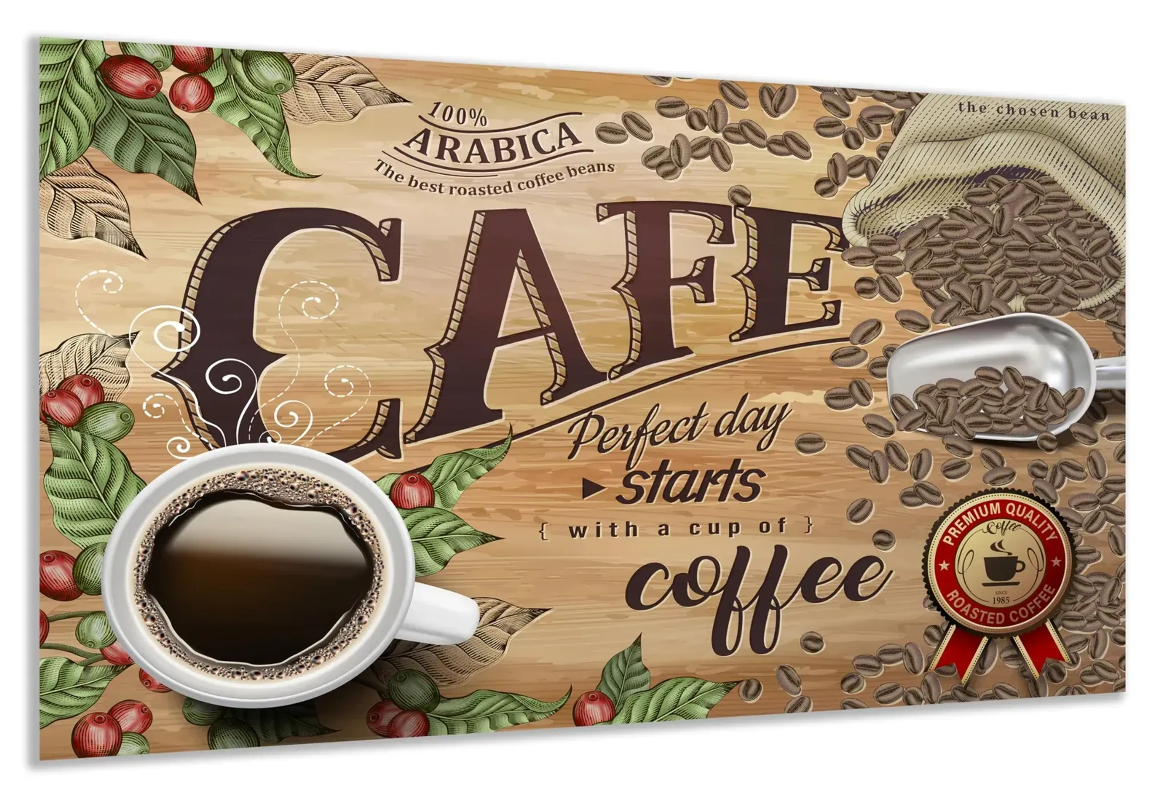 Kaffee-Schild – Ansicht 5