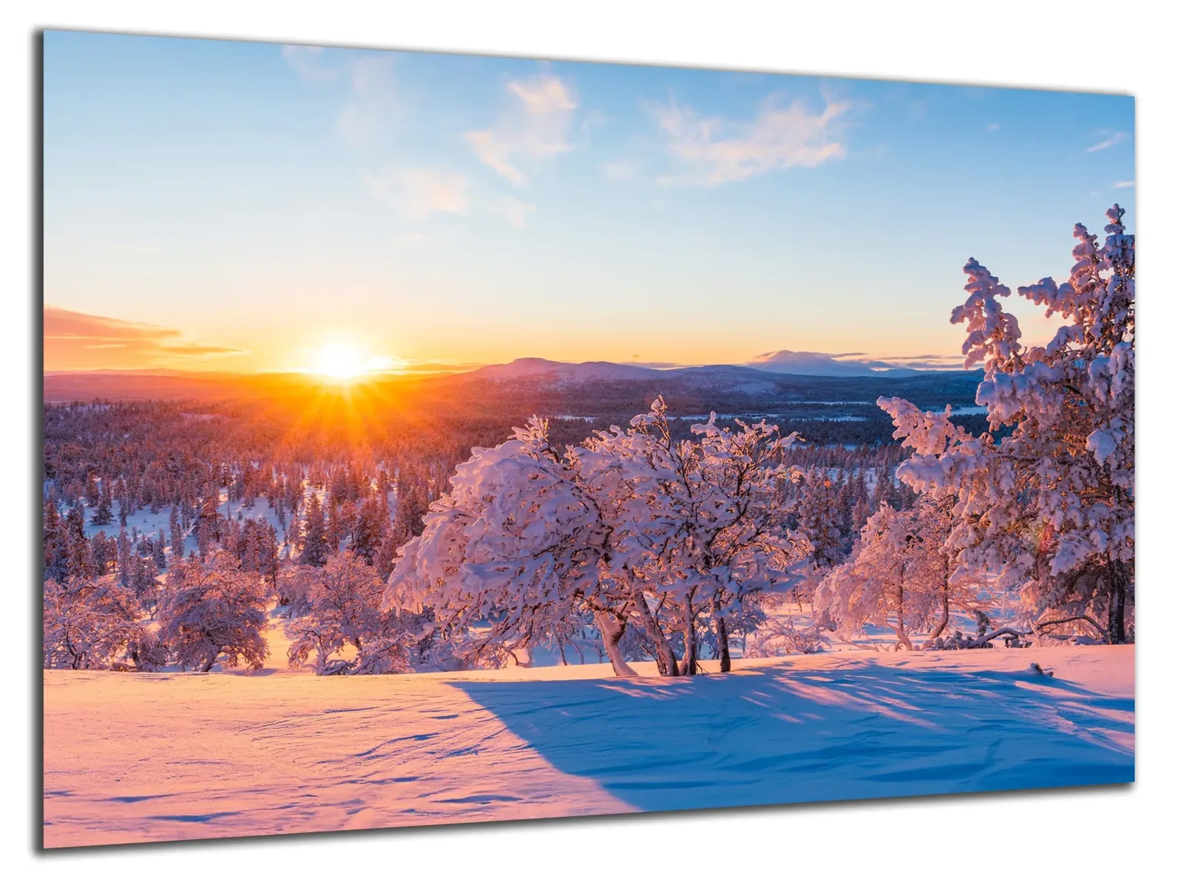 Winterlandschaft im Sonnenlicht – Ansicht 5