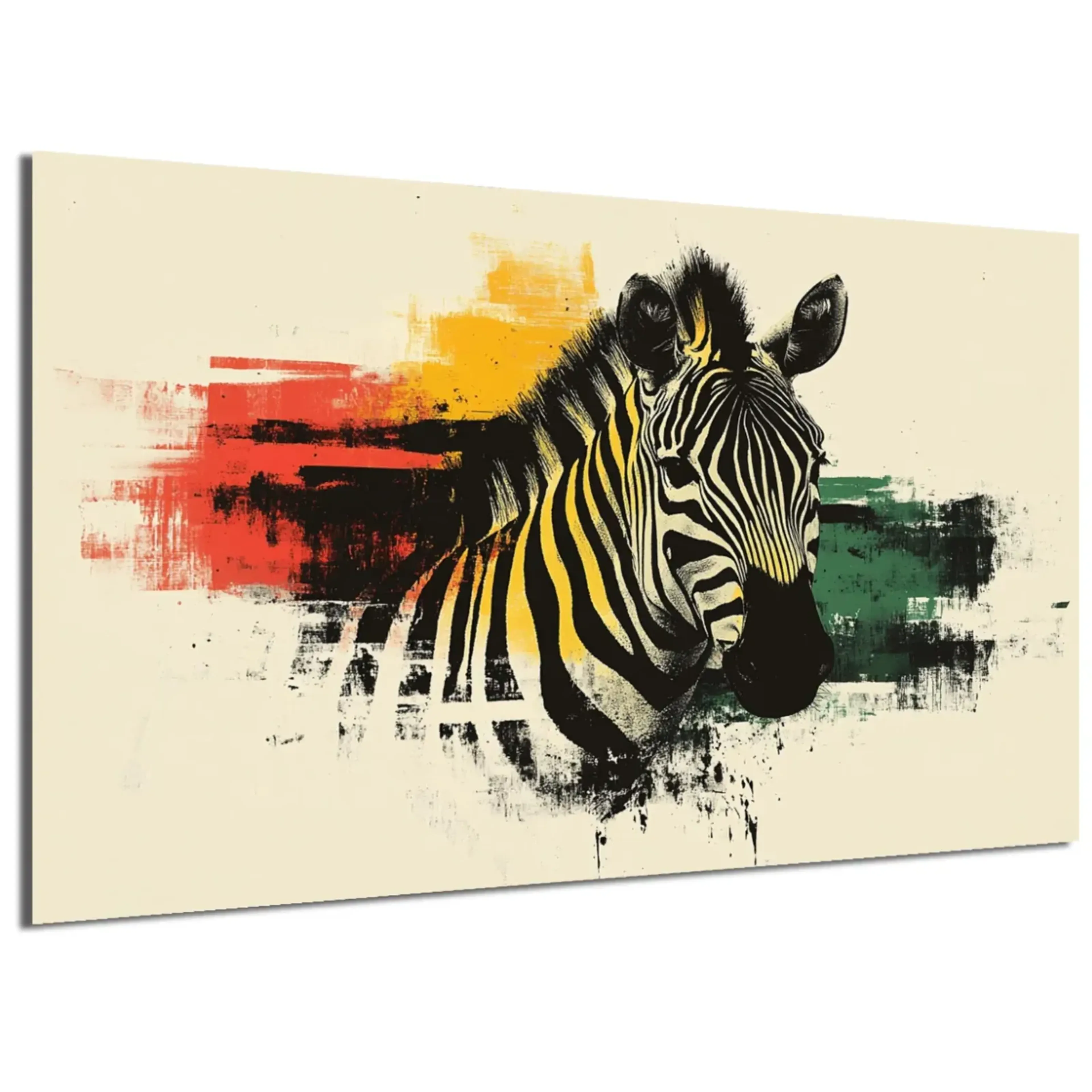 Zebra mit Farbspuren – Ansicht 5