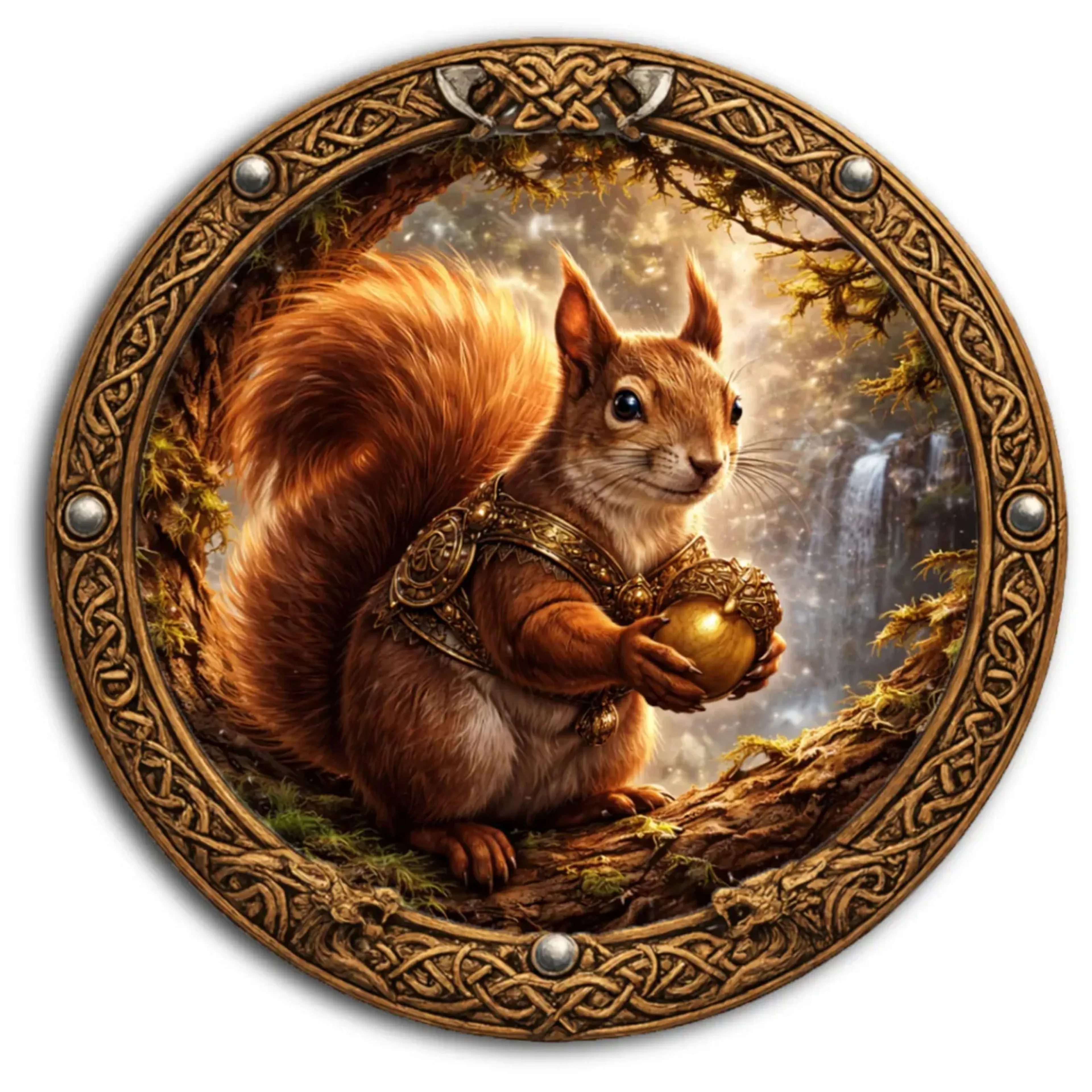 Ratatoskr mit Goldnuss – Ansicht 4