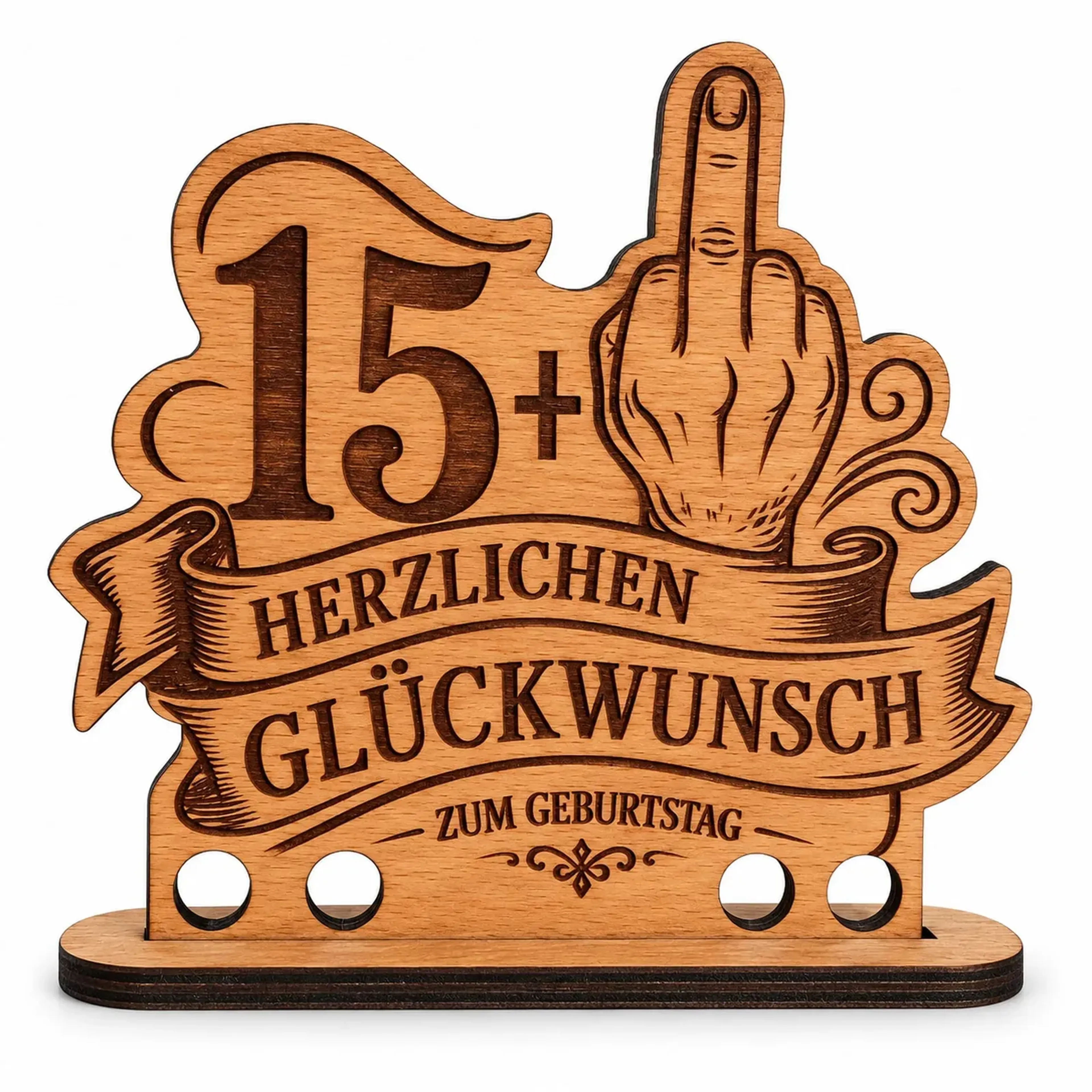 Geldgeschenk-Aufsteller zum Geburtstag – Ansicht 2