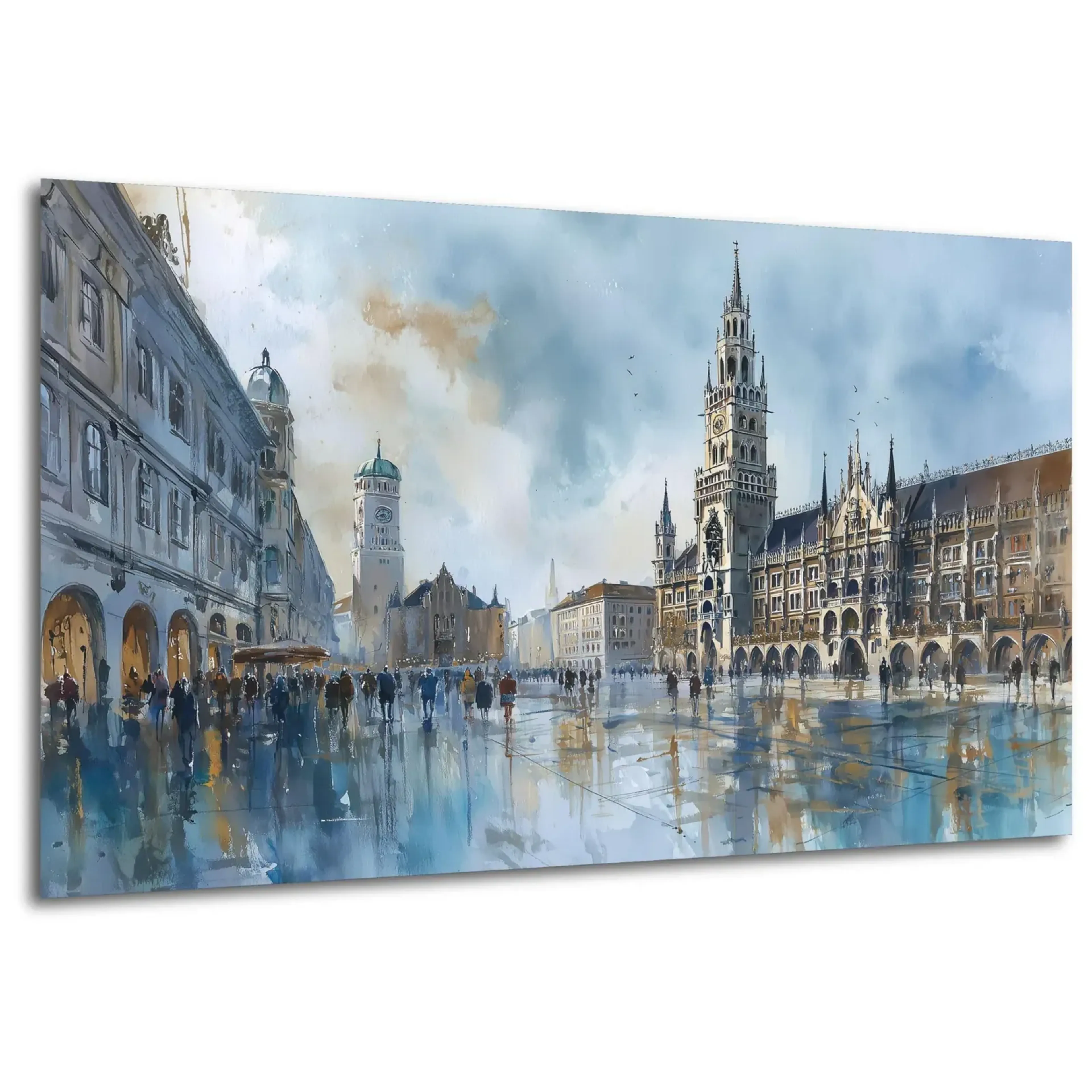Marienplatz nach dem Regen – Ansicht 5