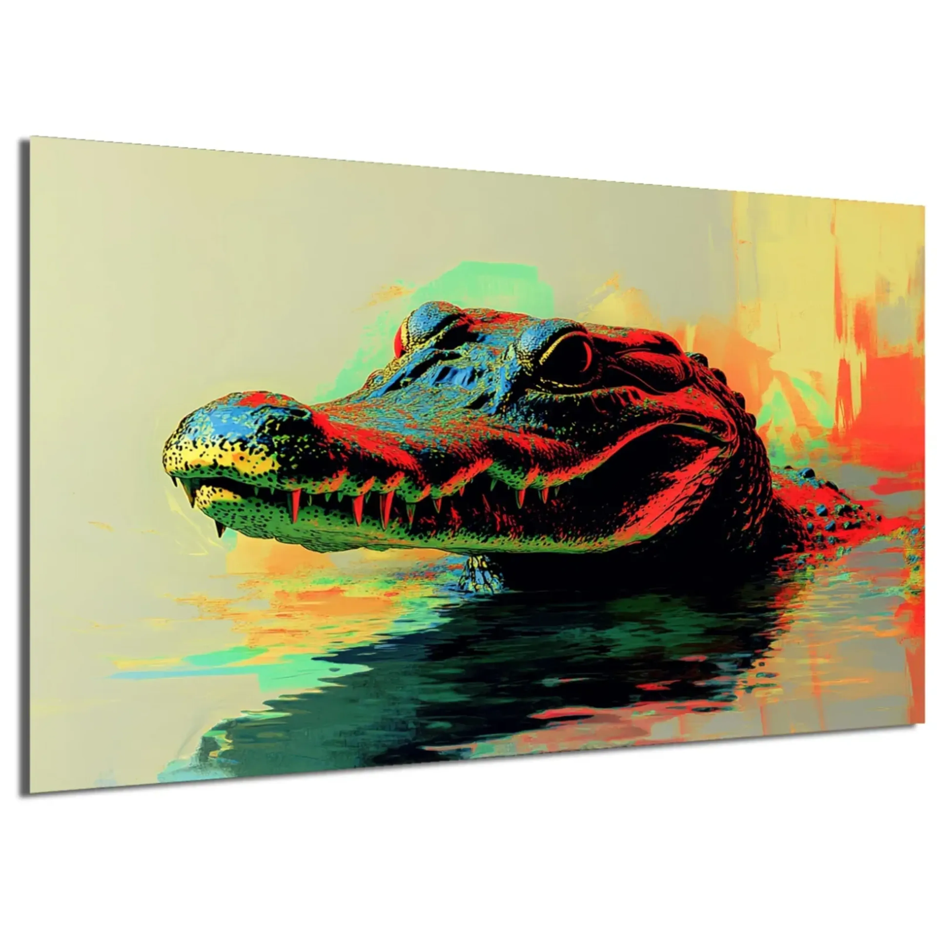 Krokodil im Wasser – Ansicht 5