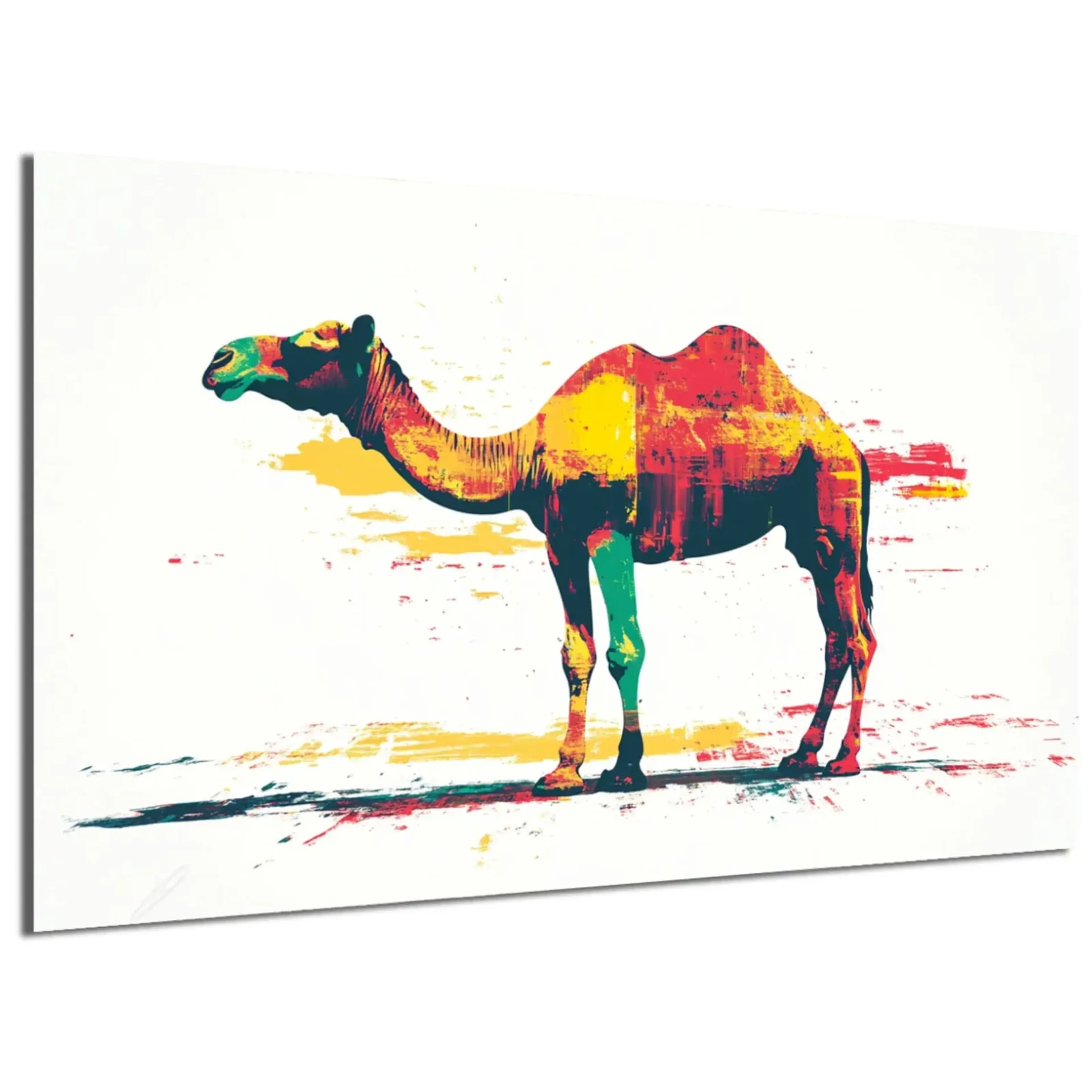 Kamel in Farbe