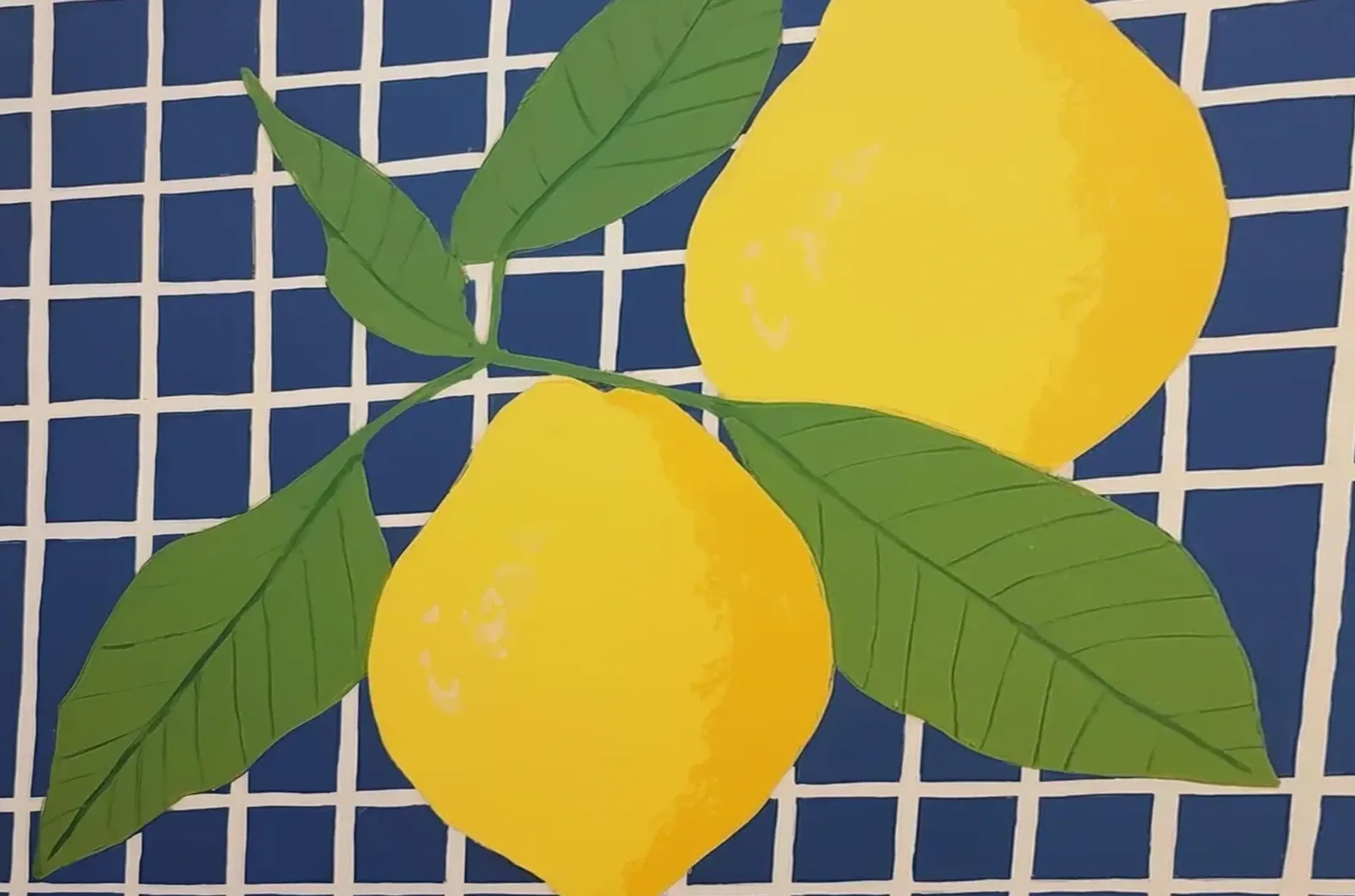 Limoncello Zitronen – Motiv als Wandbild auf Holz