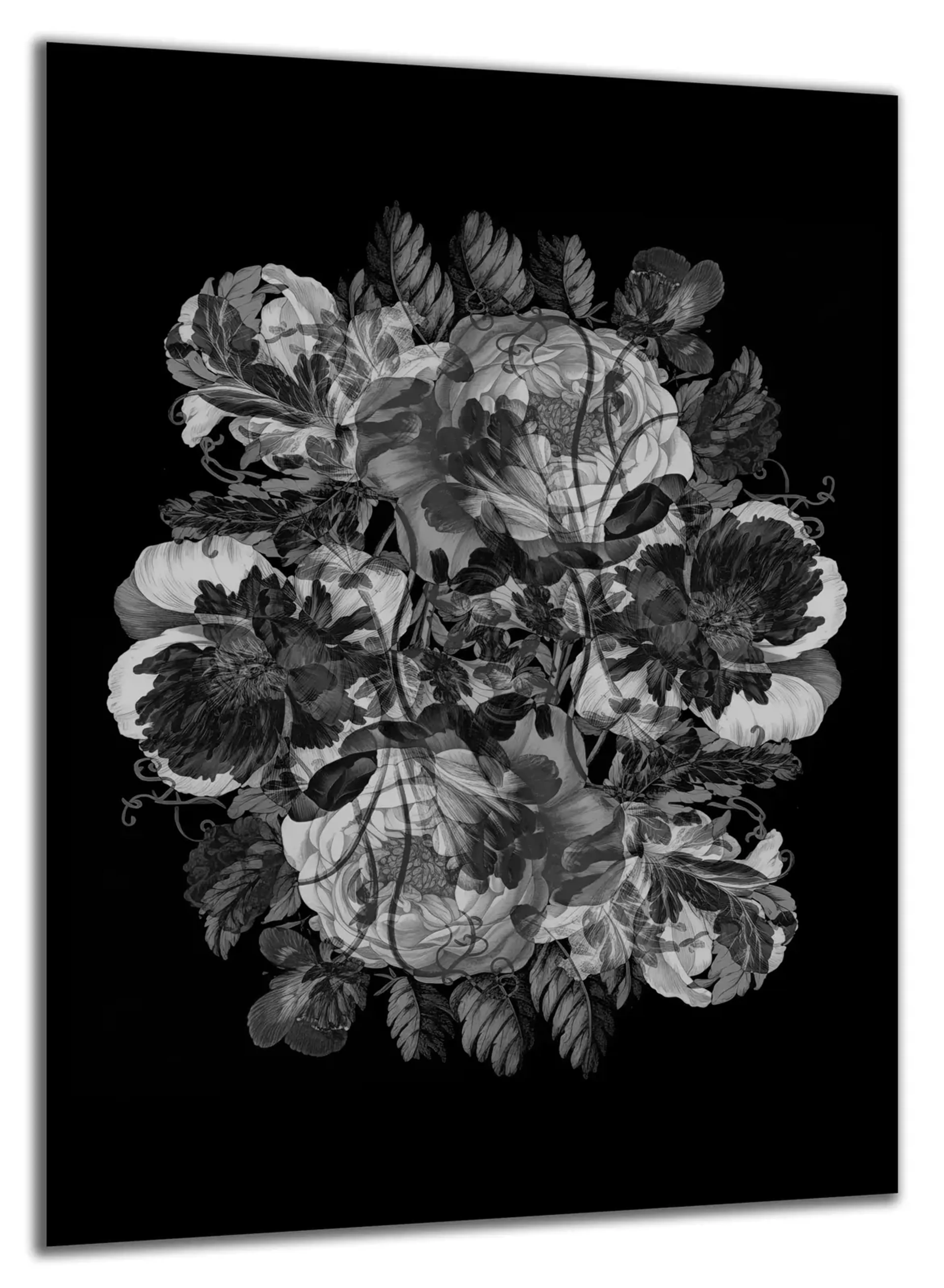 Blumen in Schwarz-Weiß – Ansicht 5