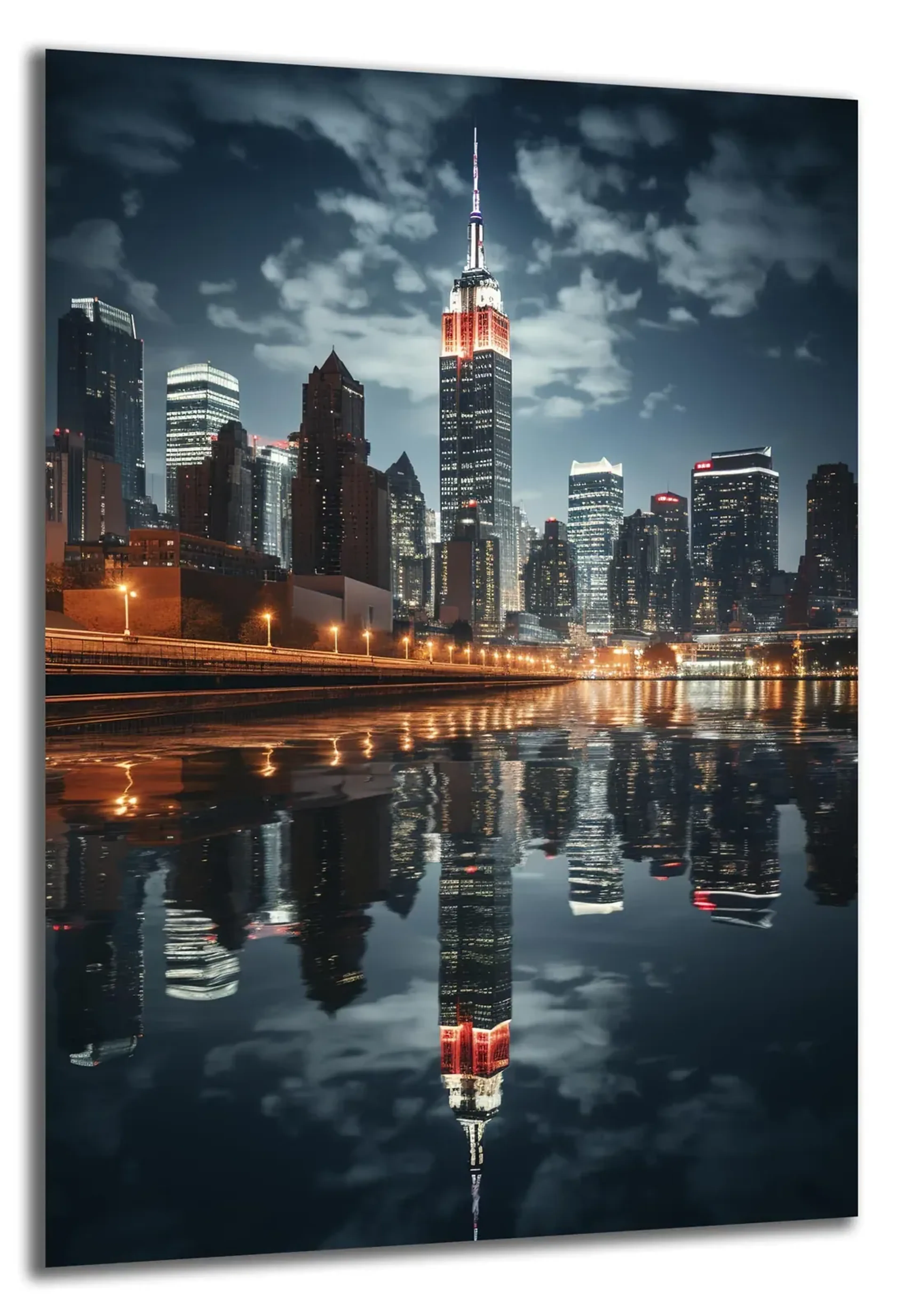 Empire State bei Nacht – Ansicht 5