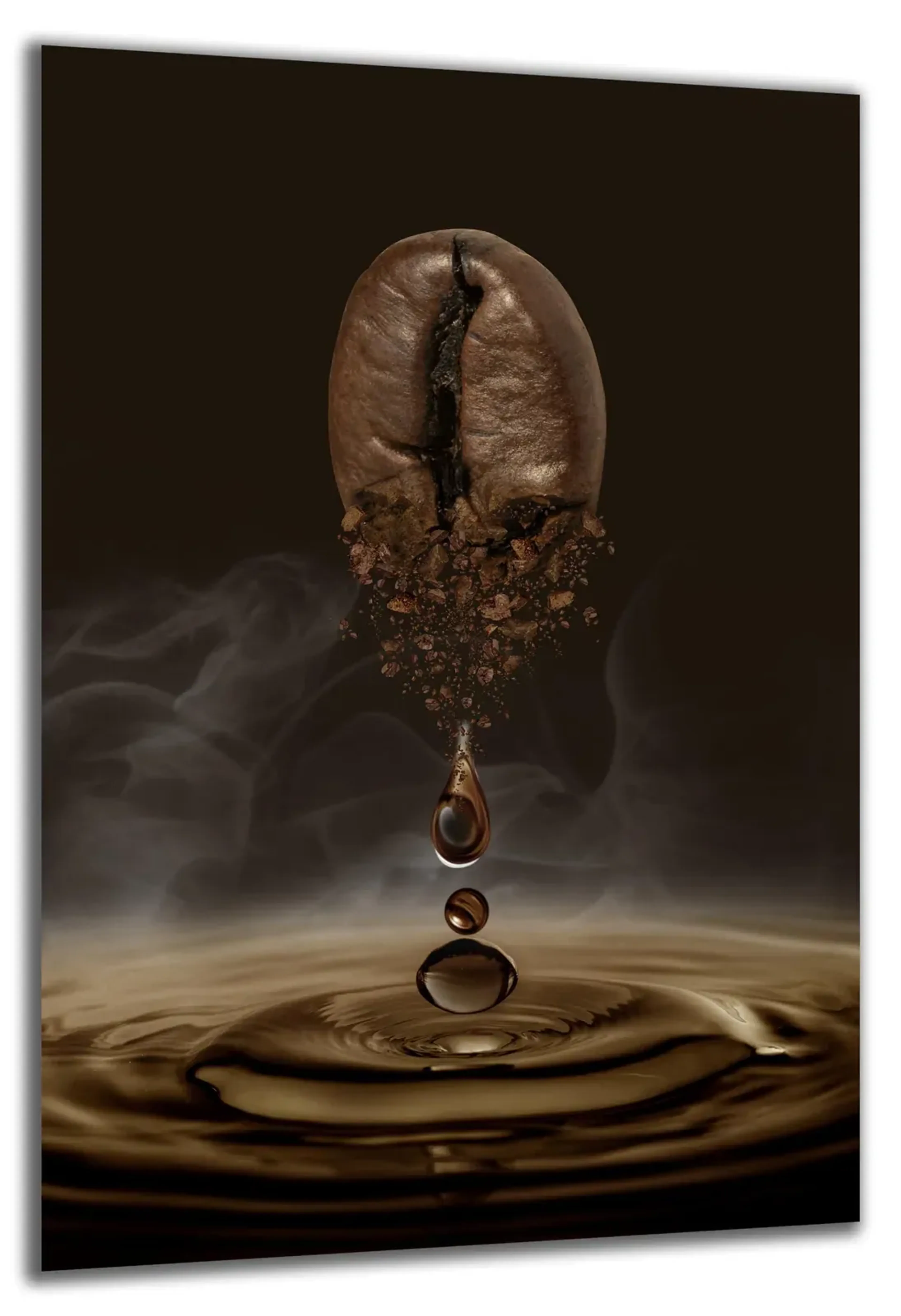 Kaffeebohne und Tropfen – Ansicht 5