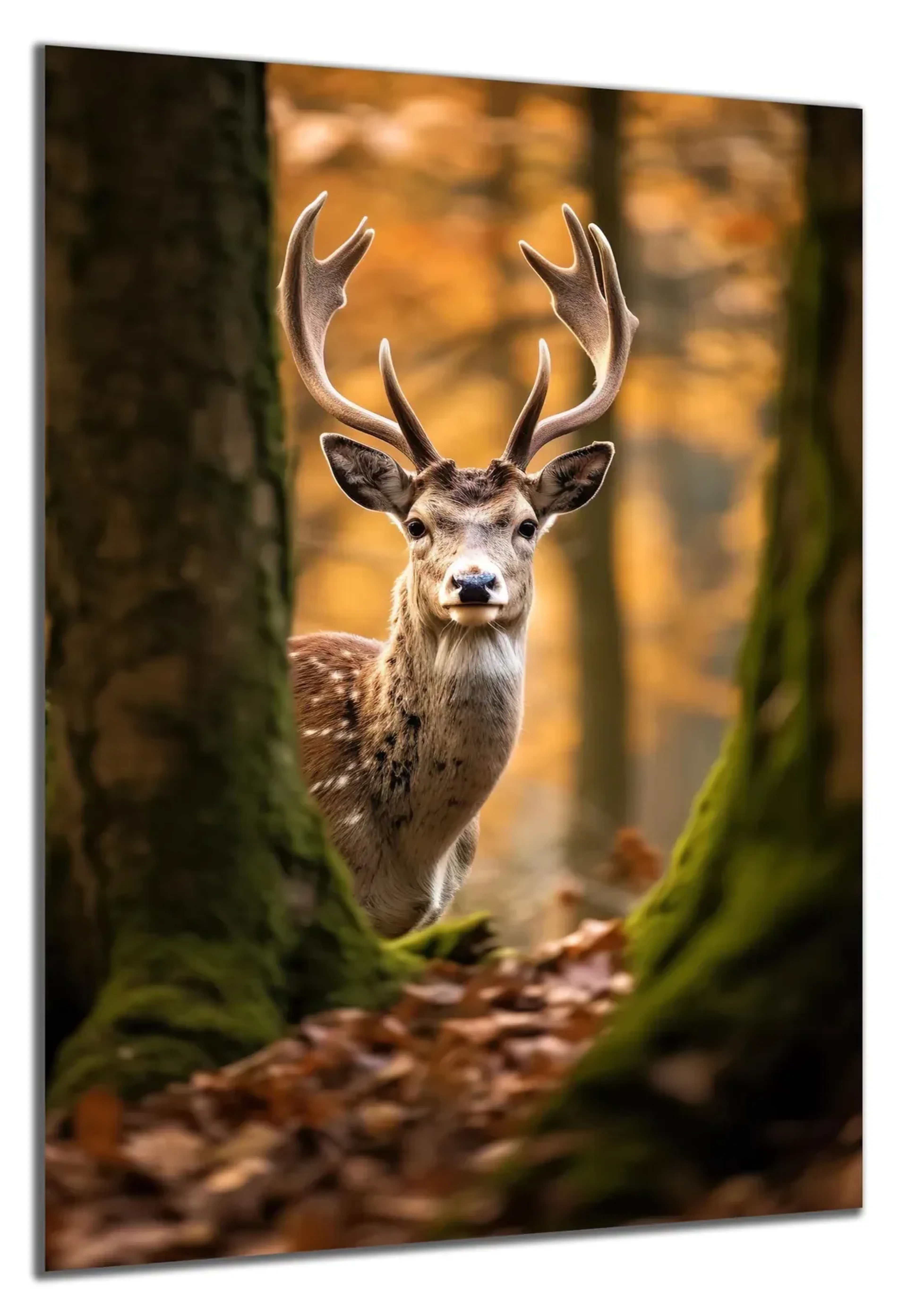 Hirsch hinterm Baum – Ansicht 4
