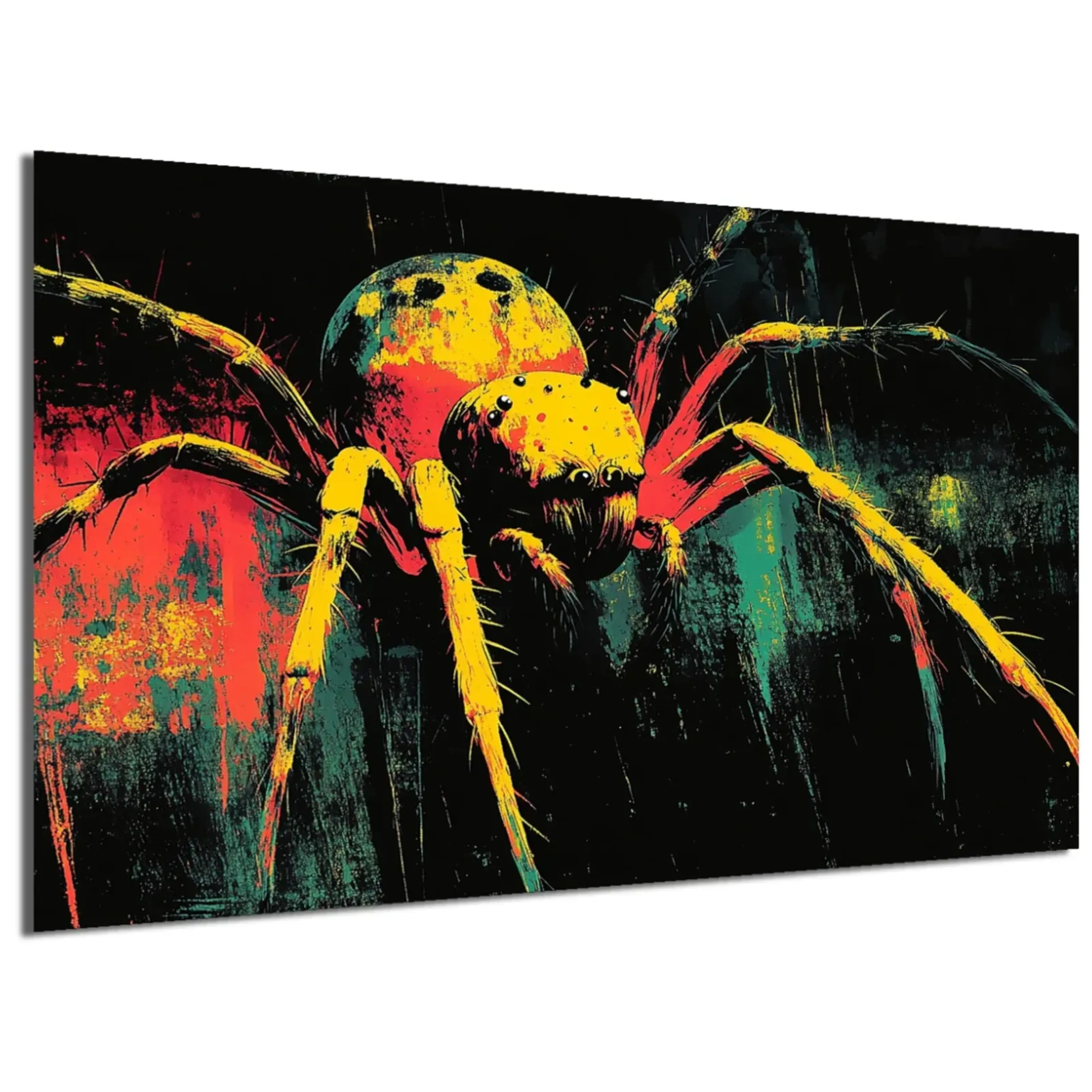 Spinne in Gelb und Rot – Ansicht 5