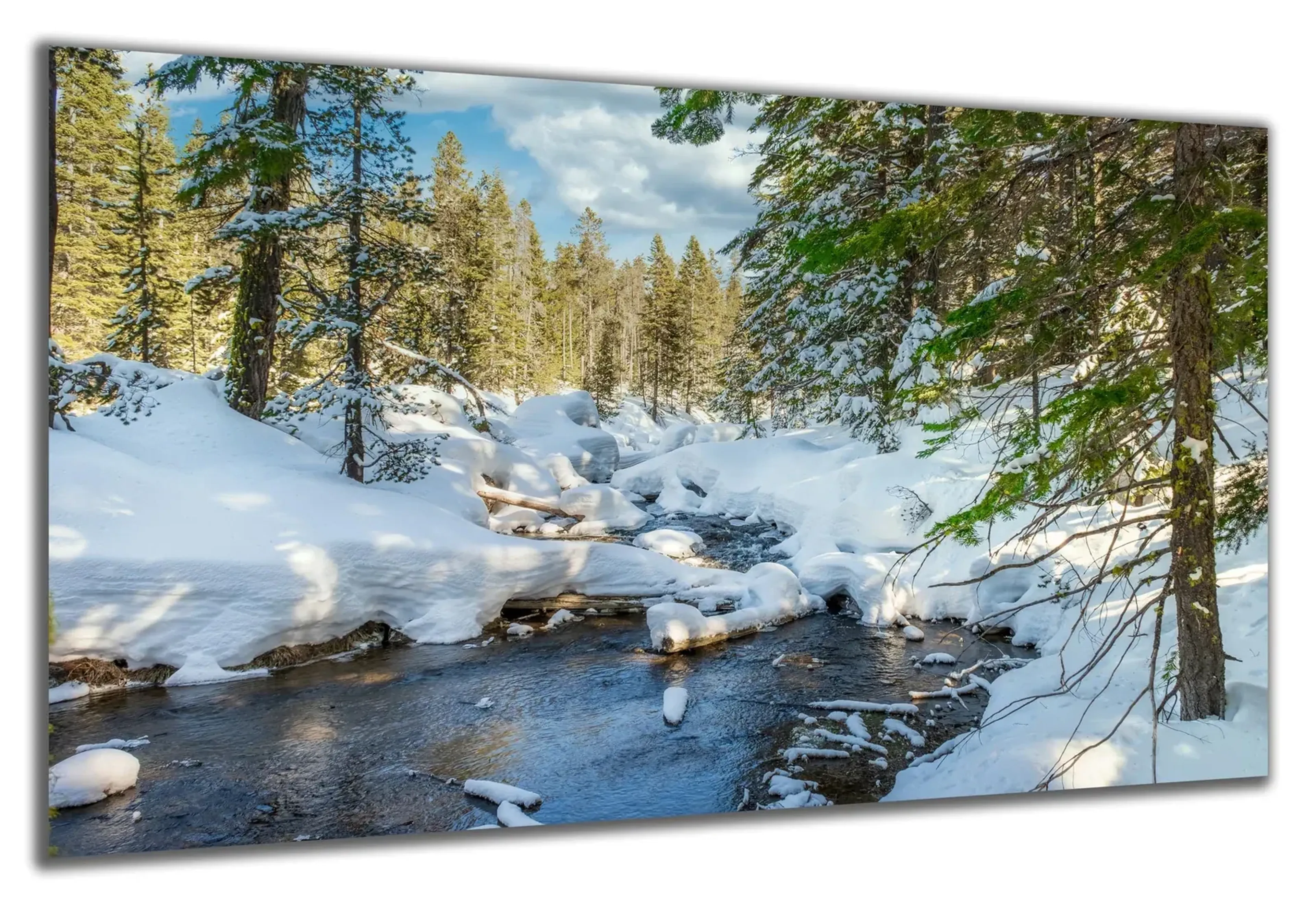 Bach im Winterwald – Ansicht 5