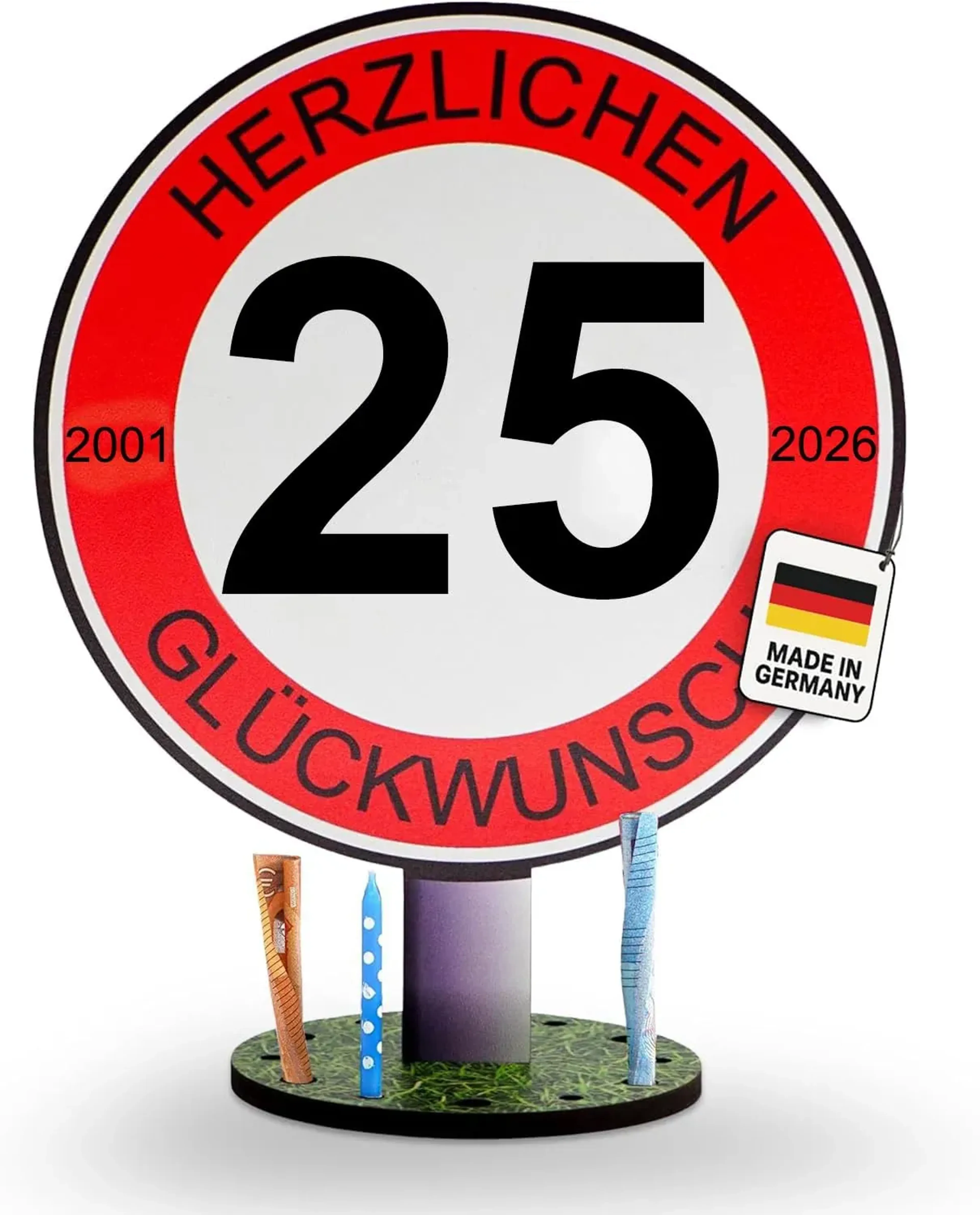 Verkehrsschild zum Geburtstag – Ansicht 5