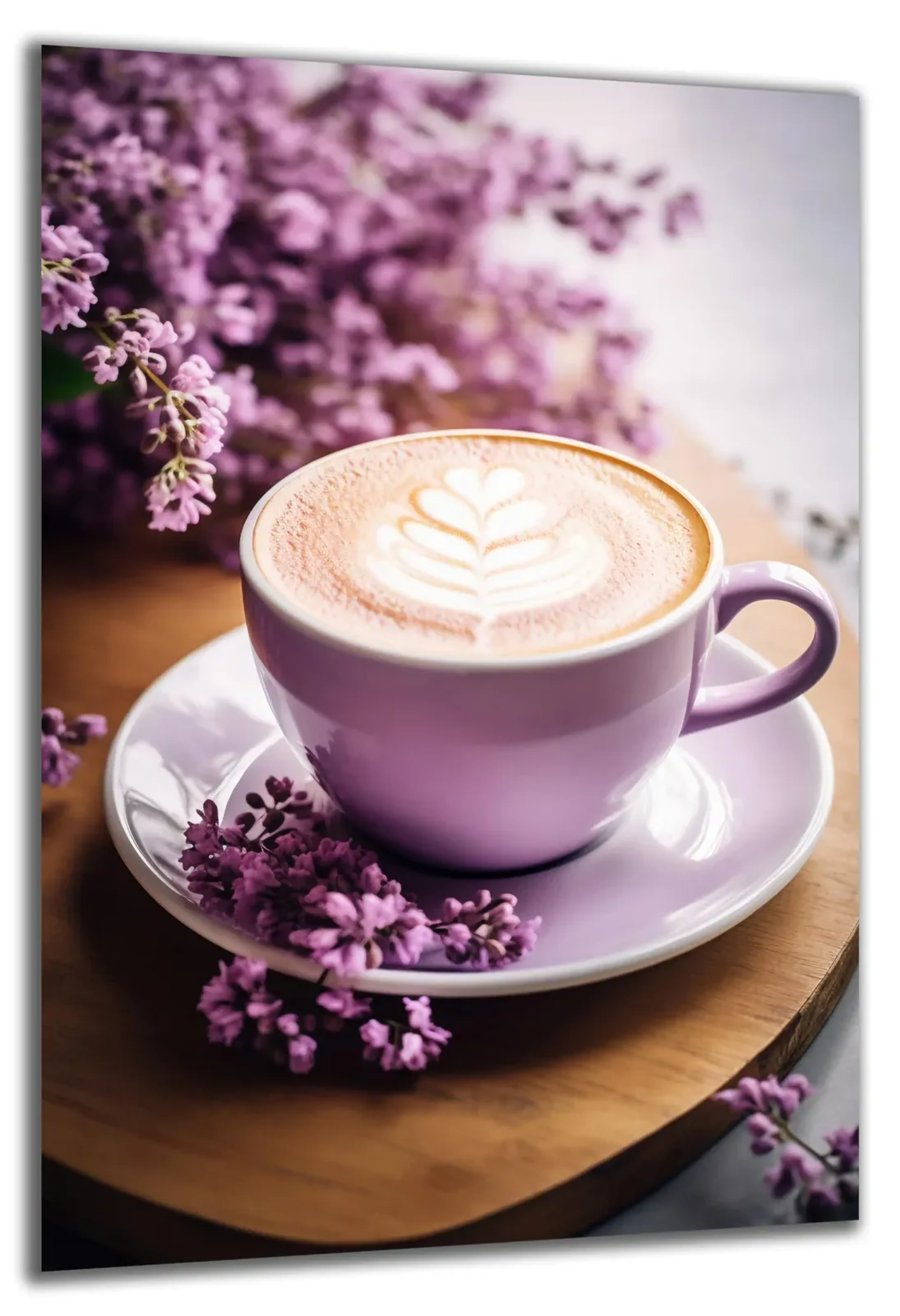 Kaffeetasse mit Blüten – Ansicht 5