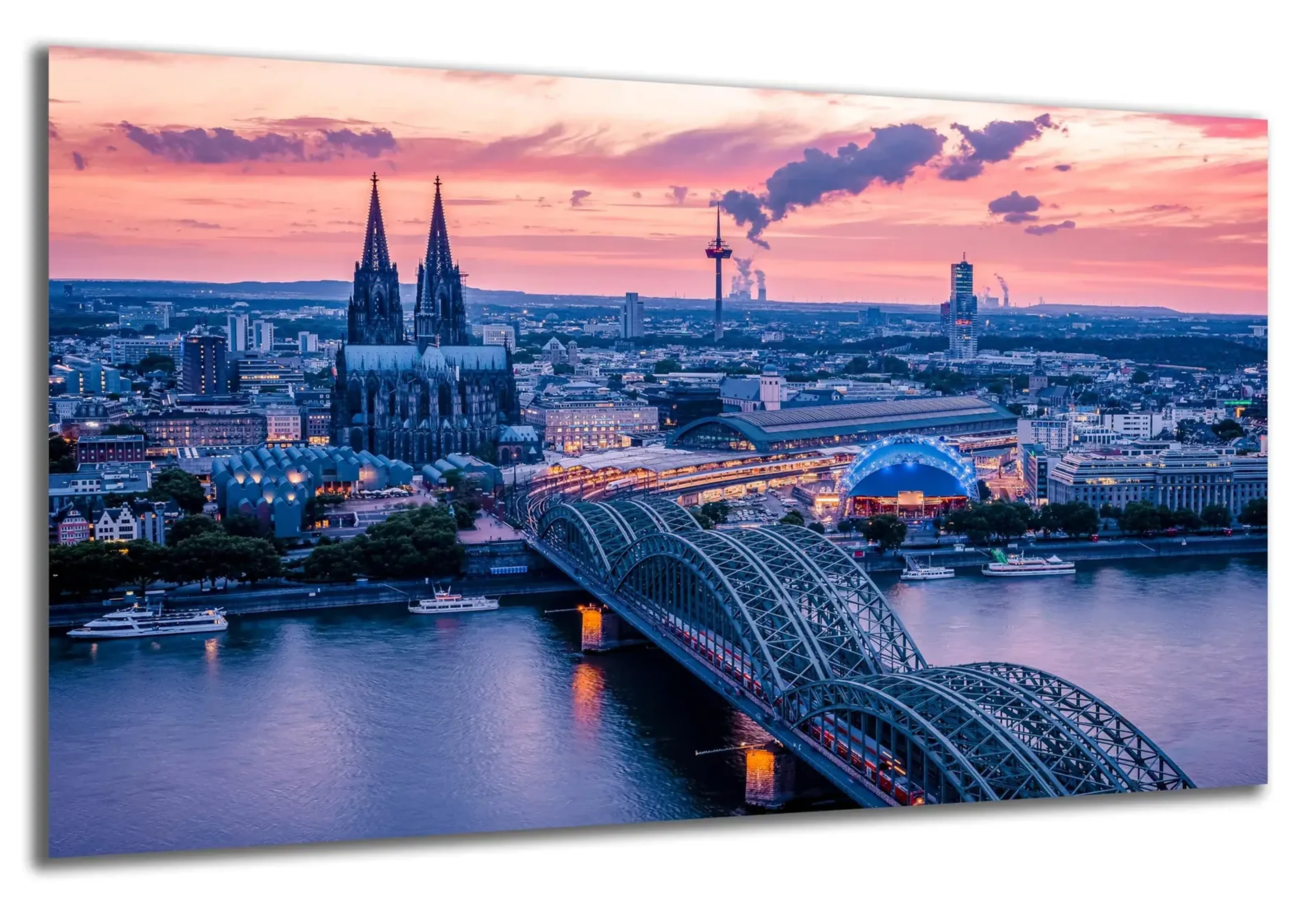 Köln im Abendlicht – Ansicht 5