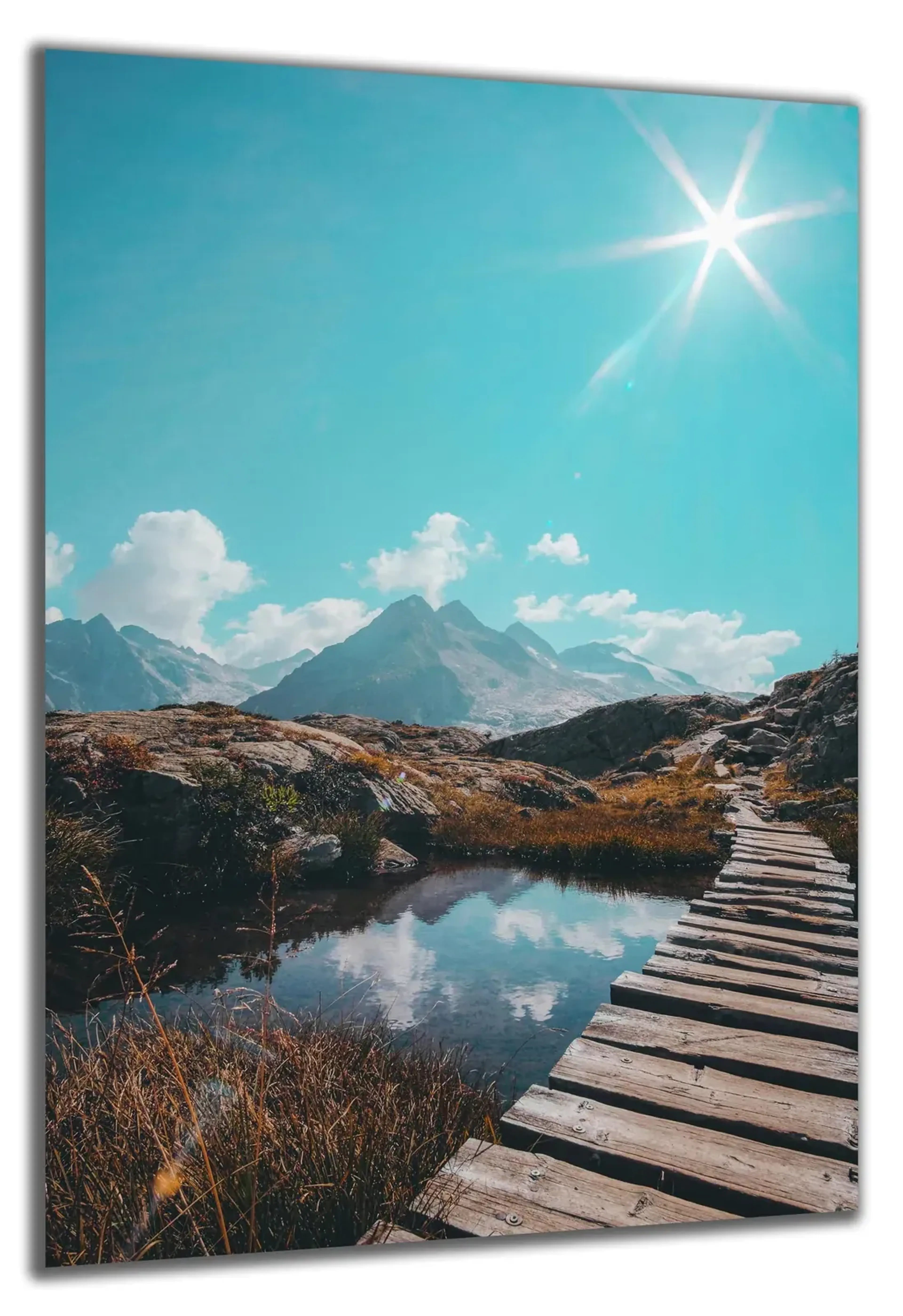 Steg am Bergsee – Ansicht 5